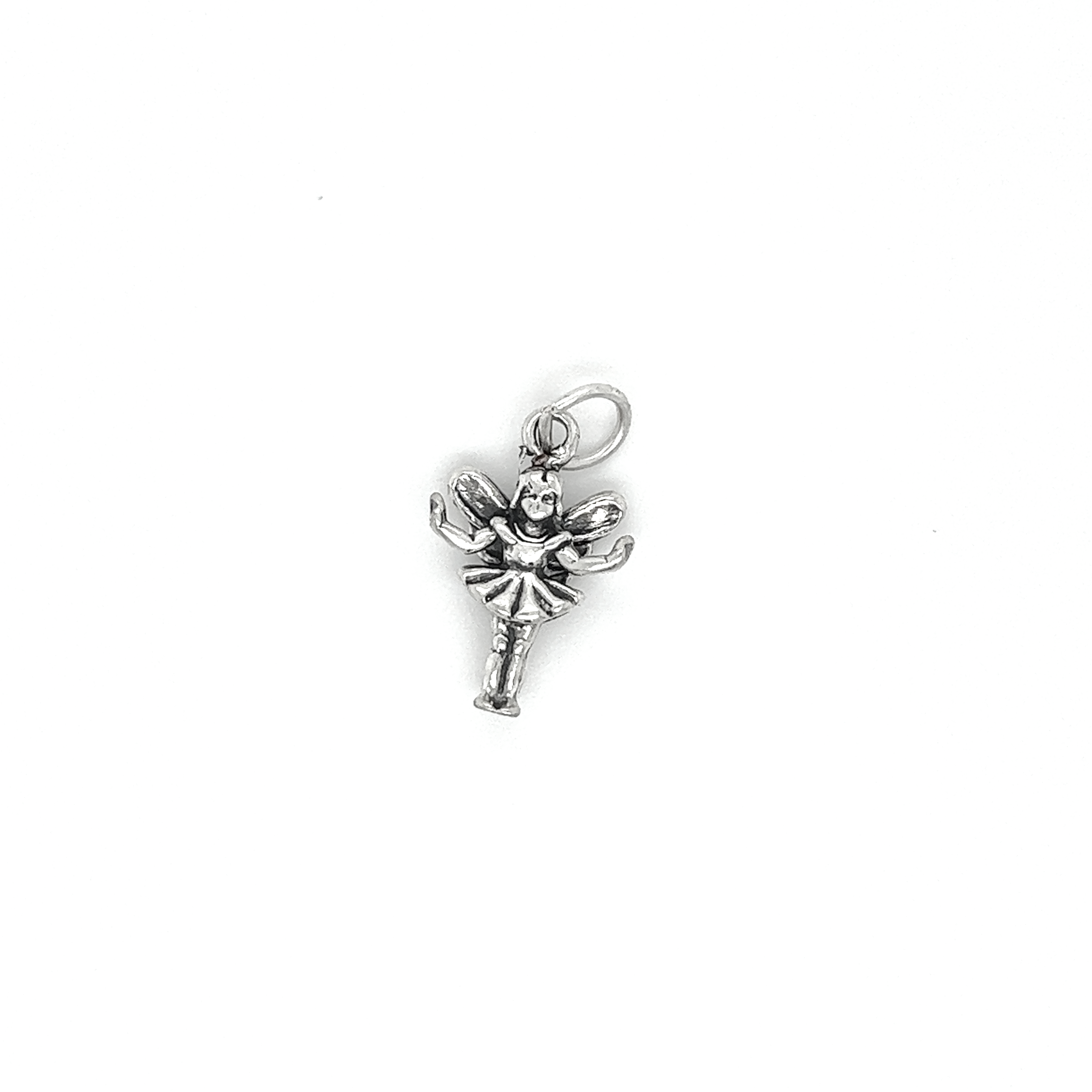 A Fairy Charms silver charm with a magical flower from Super Silver.