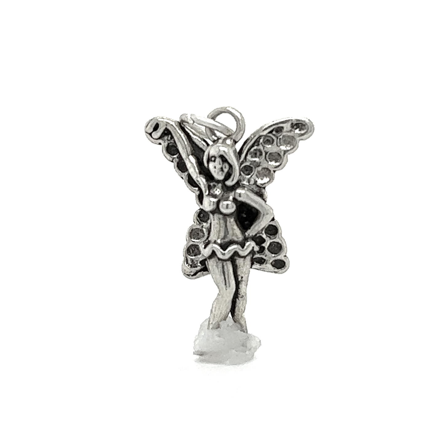 
                  
                    A Super Silver Fairy Charm on a white background.
                  
                