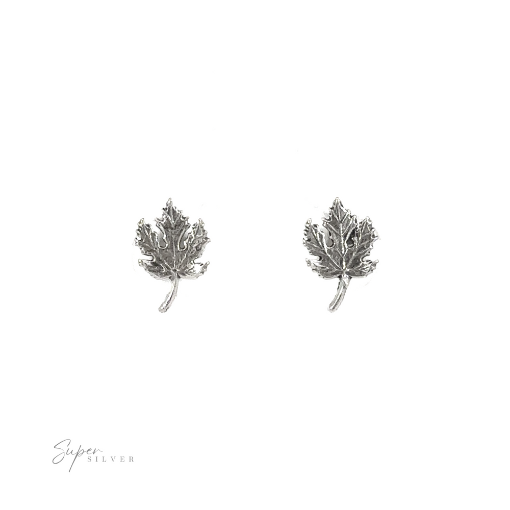 
                  
                    Embrace the changing seasons with these exquisite sterling silver Maple Leaf Studs, radiating autumnal charm.
                  
                