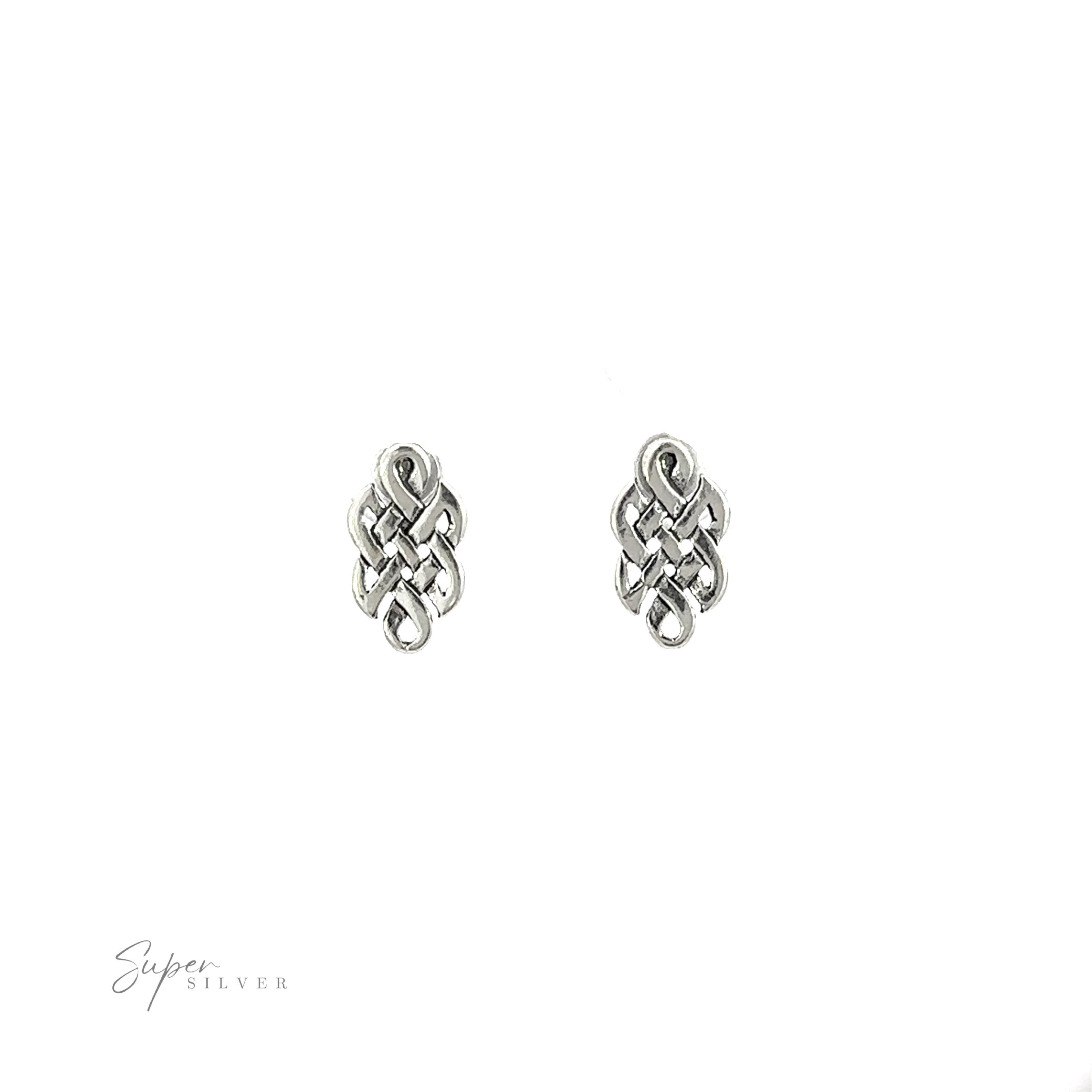 A pair of Celtic Knot Studs.