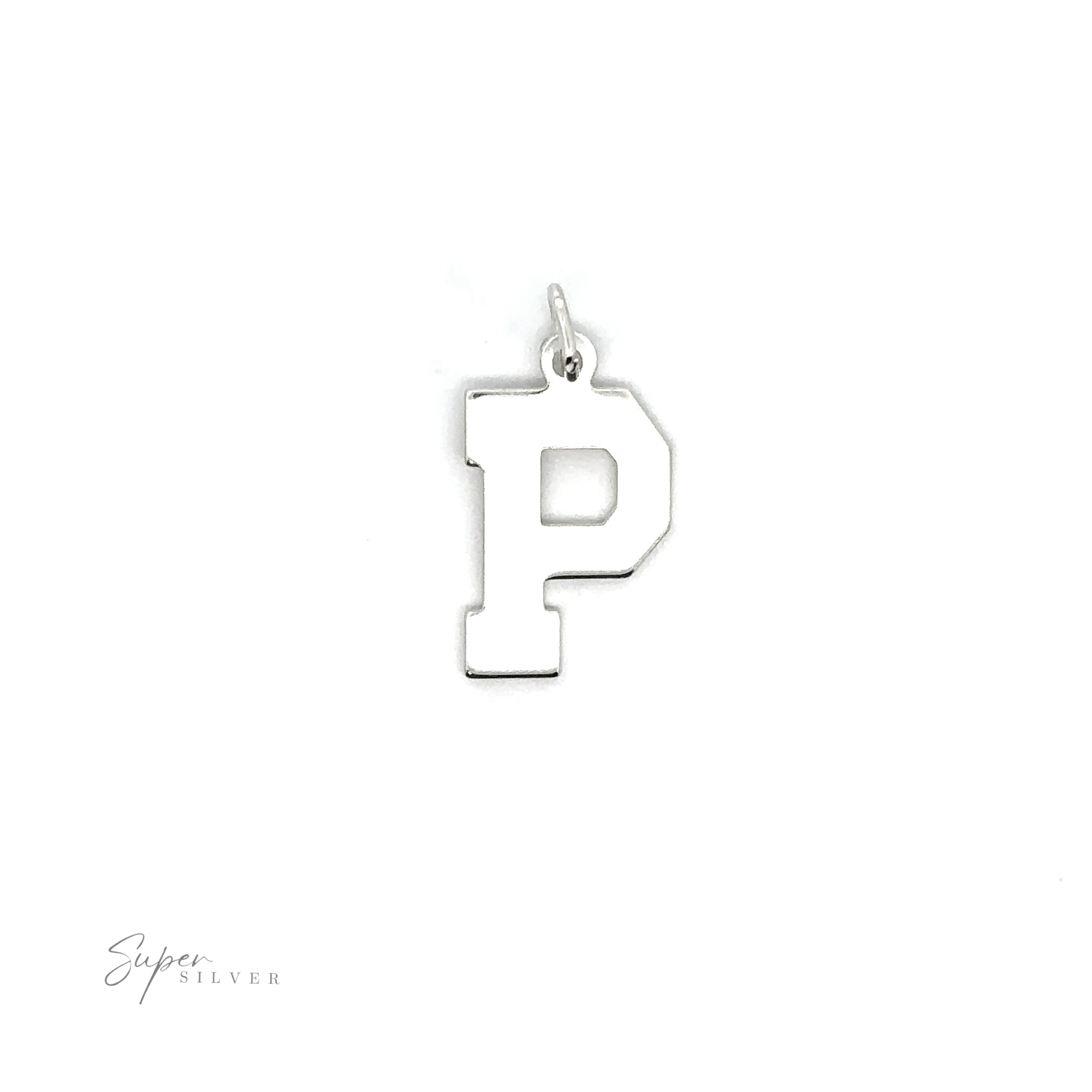 An Alphabet Charms featuring the letter P.