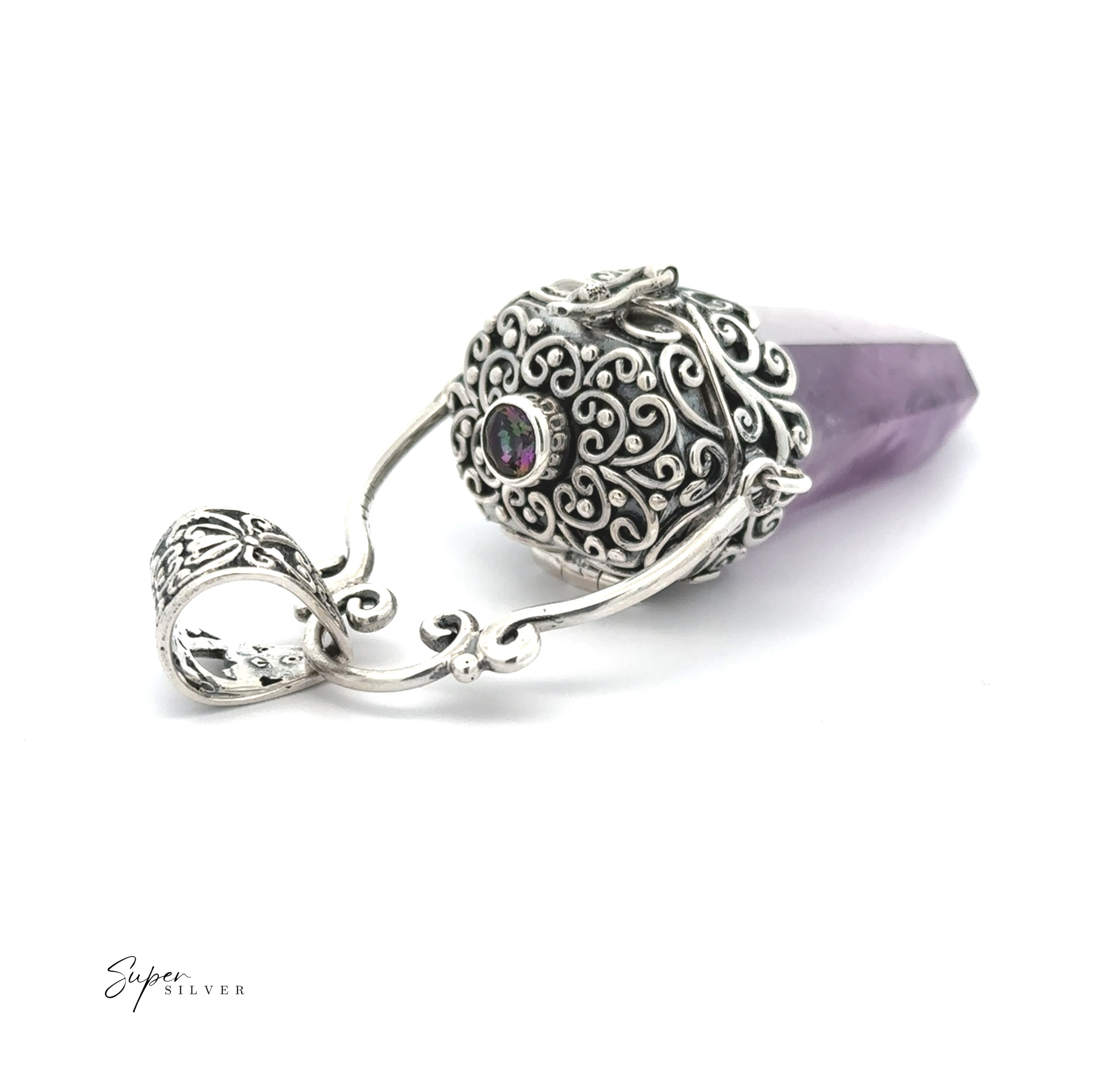 Phenomenal Amethyst Poison Pendant