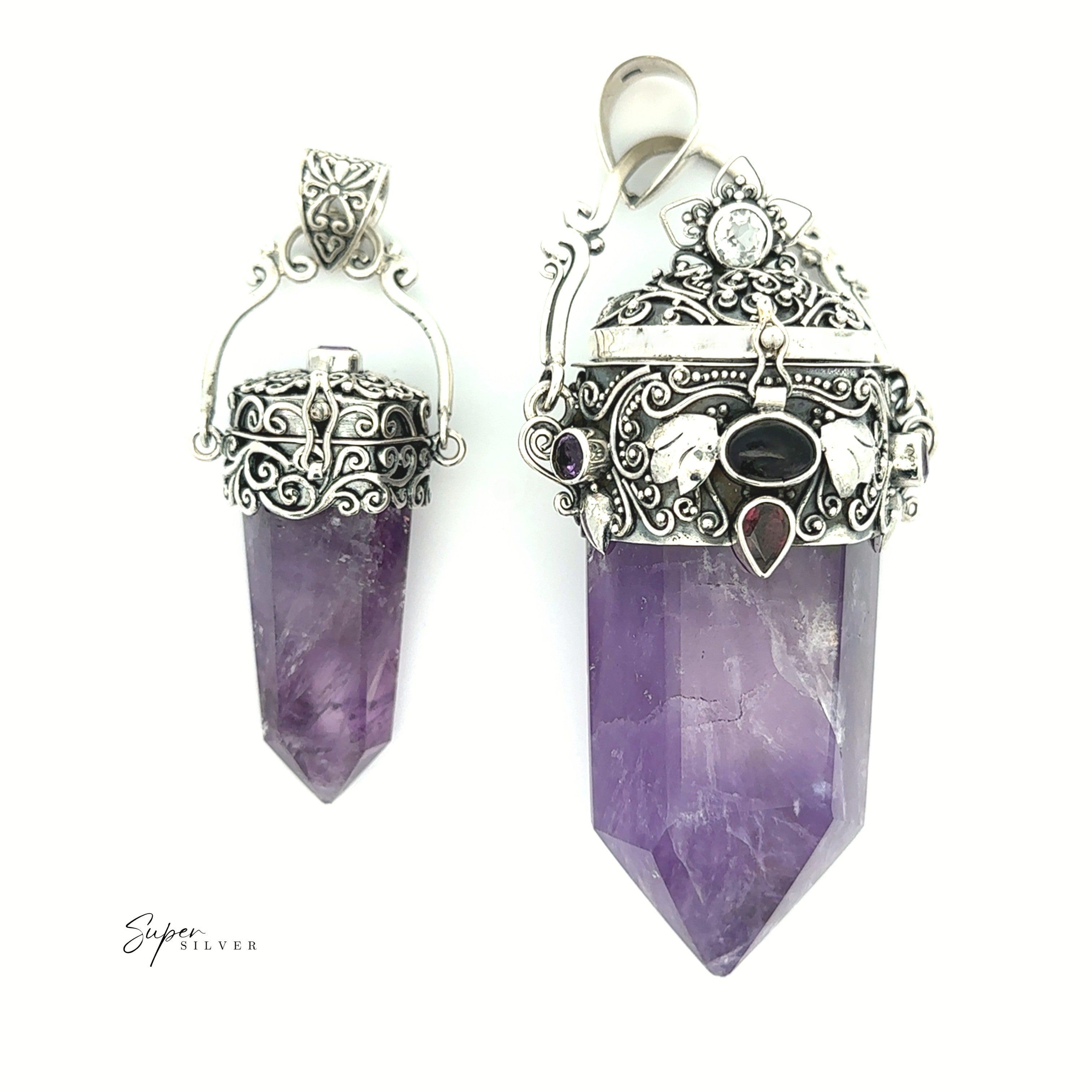 Phenomenal Amethyst Poison Pendant