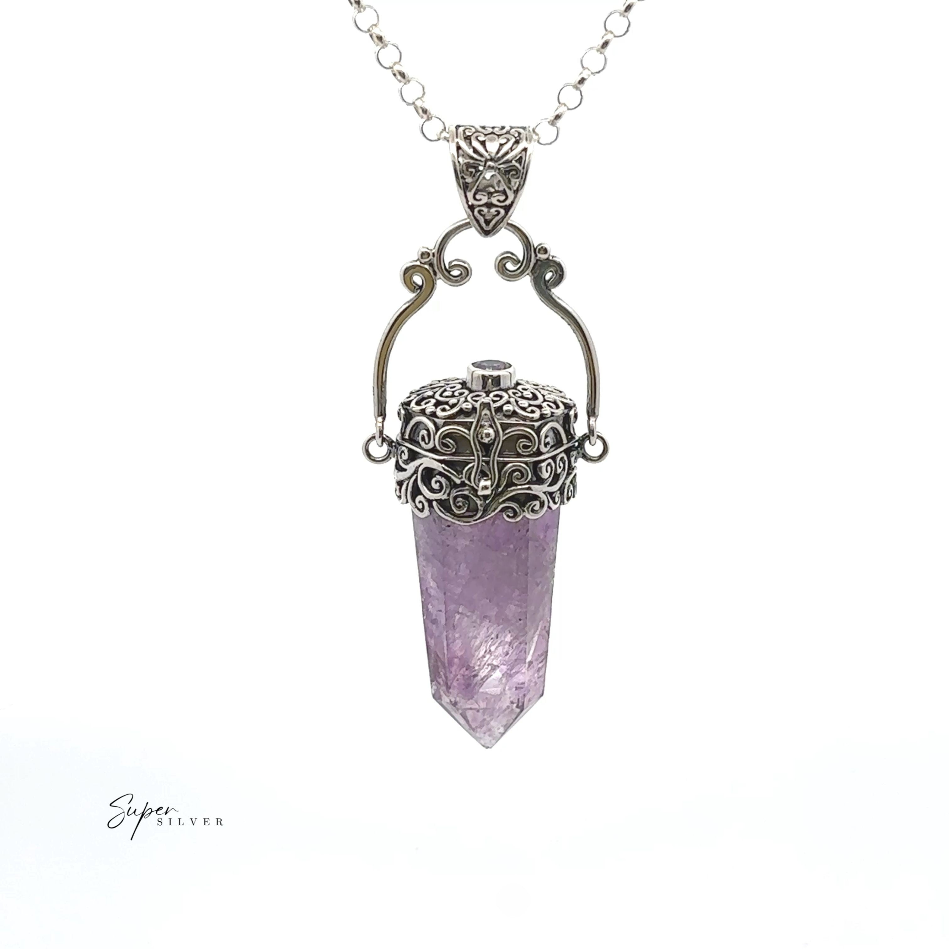 Phenomenal Amethyst Poison Pendant