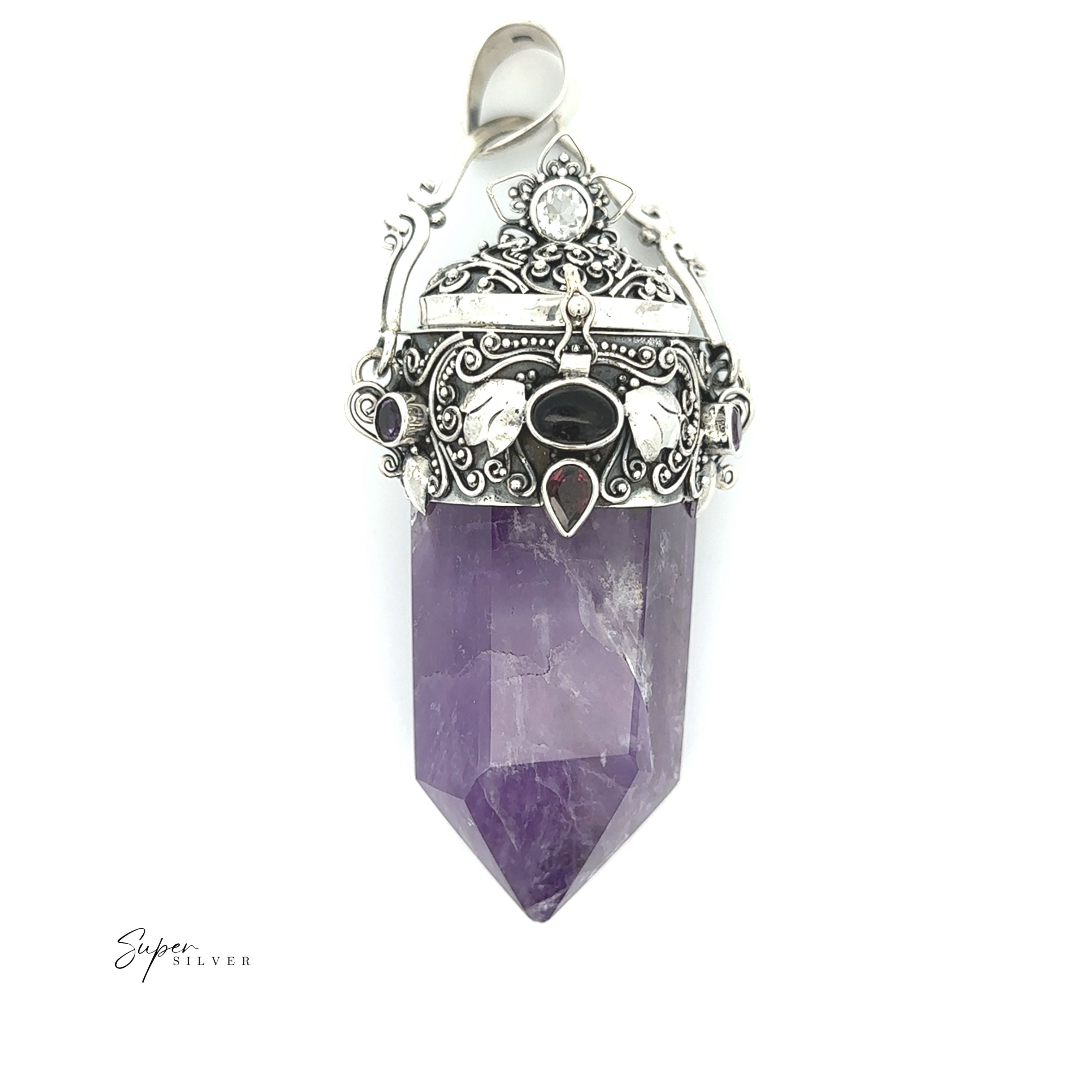 Phenomenal Amethyst Poison Pendant
