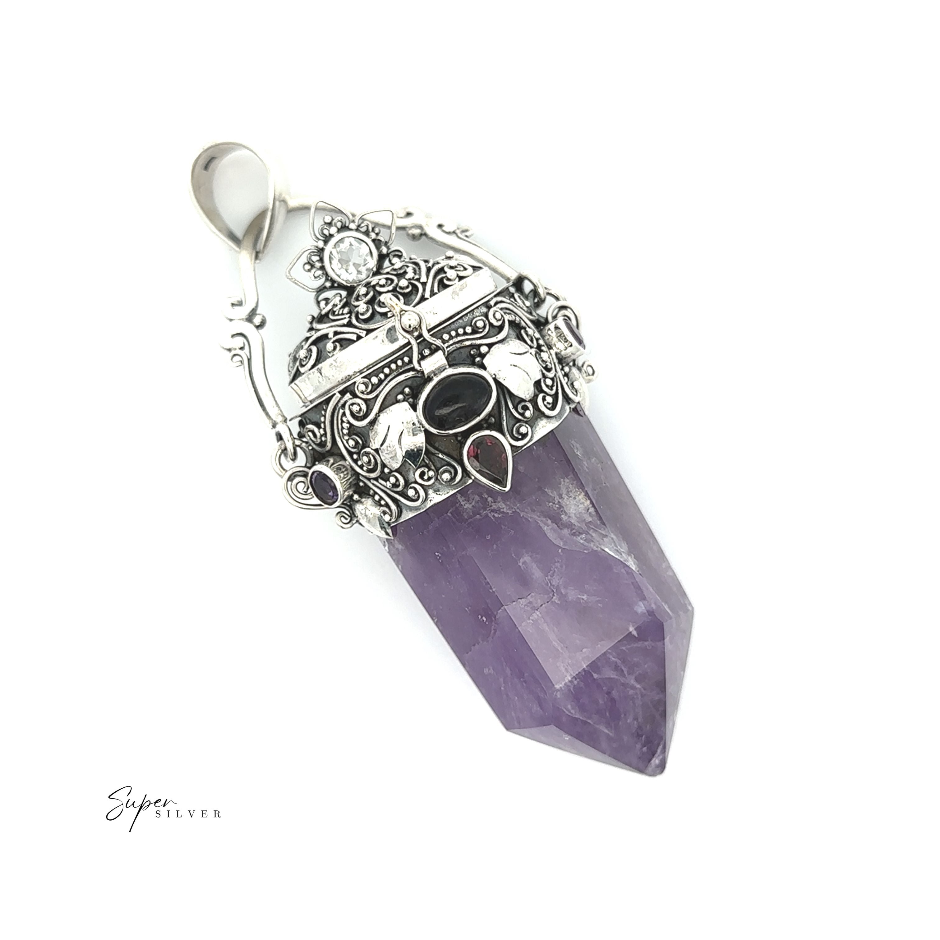 Phenomenal Amethyst Poison Pendant
