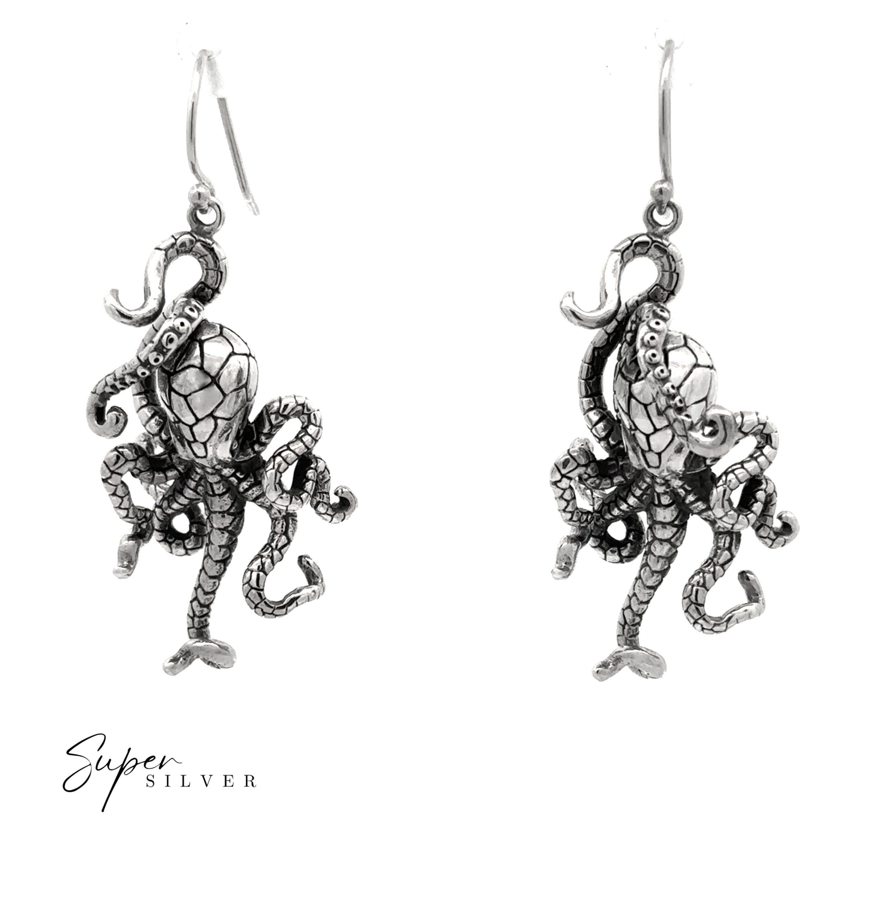 Abyss Octopus Earrings