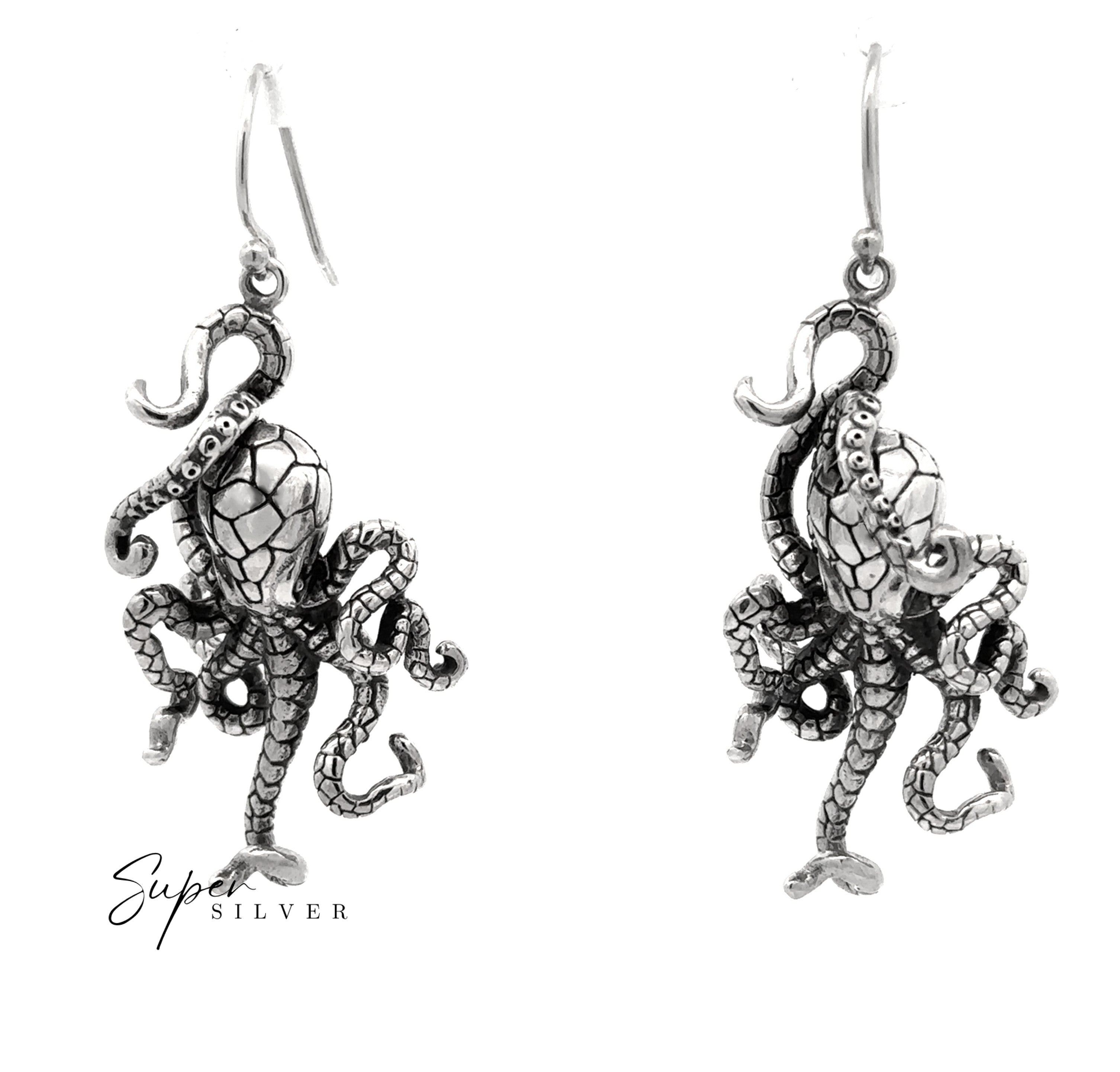 Abyss Octopus Earrings
