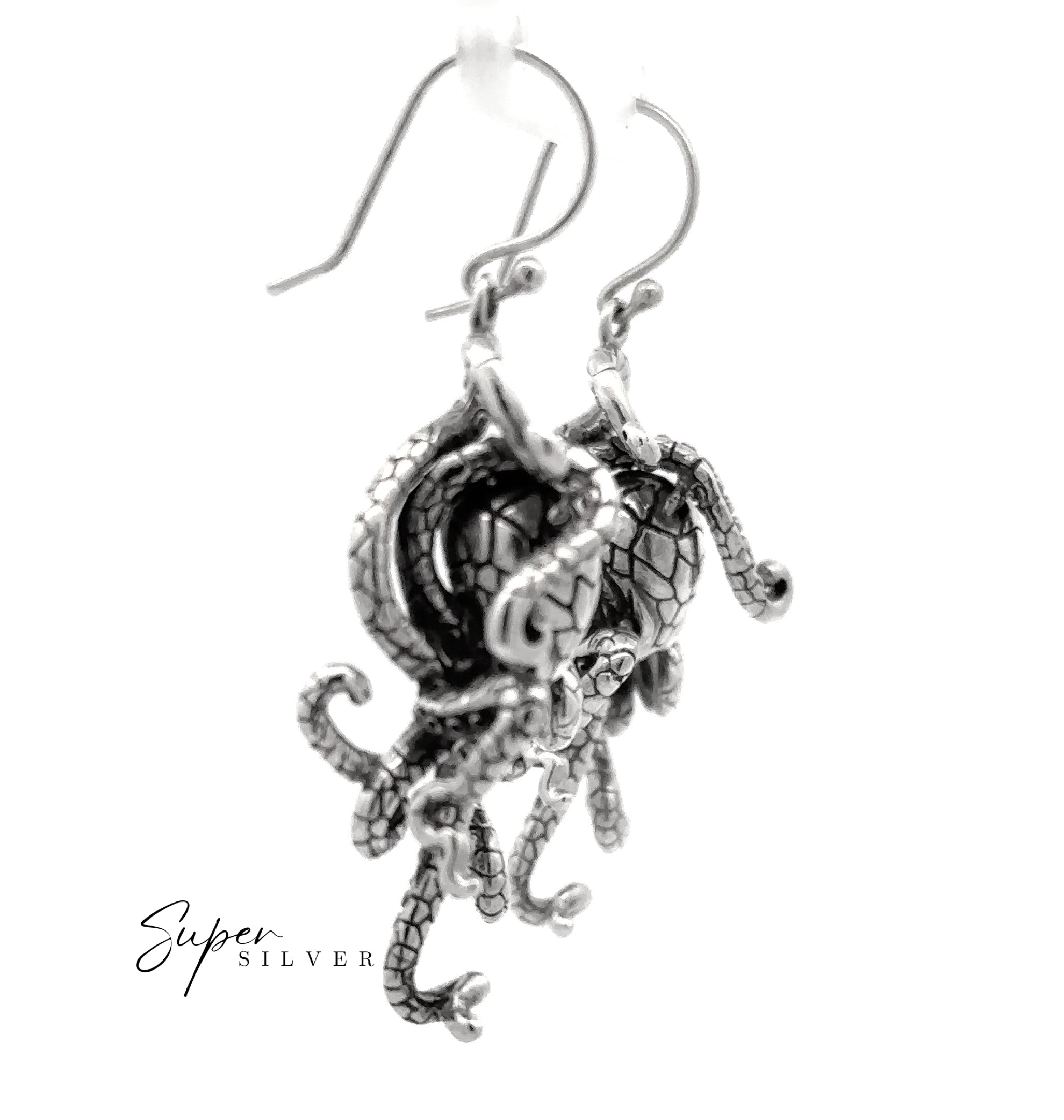 Abyss Octopus Earrings