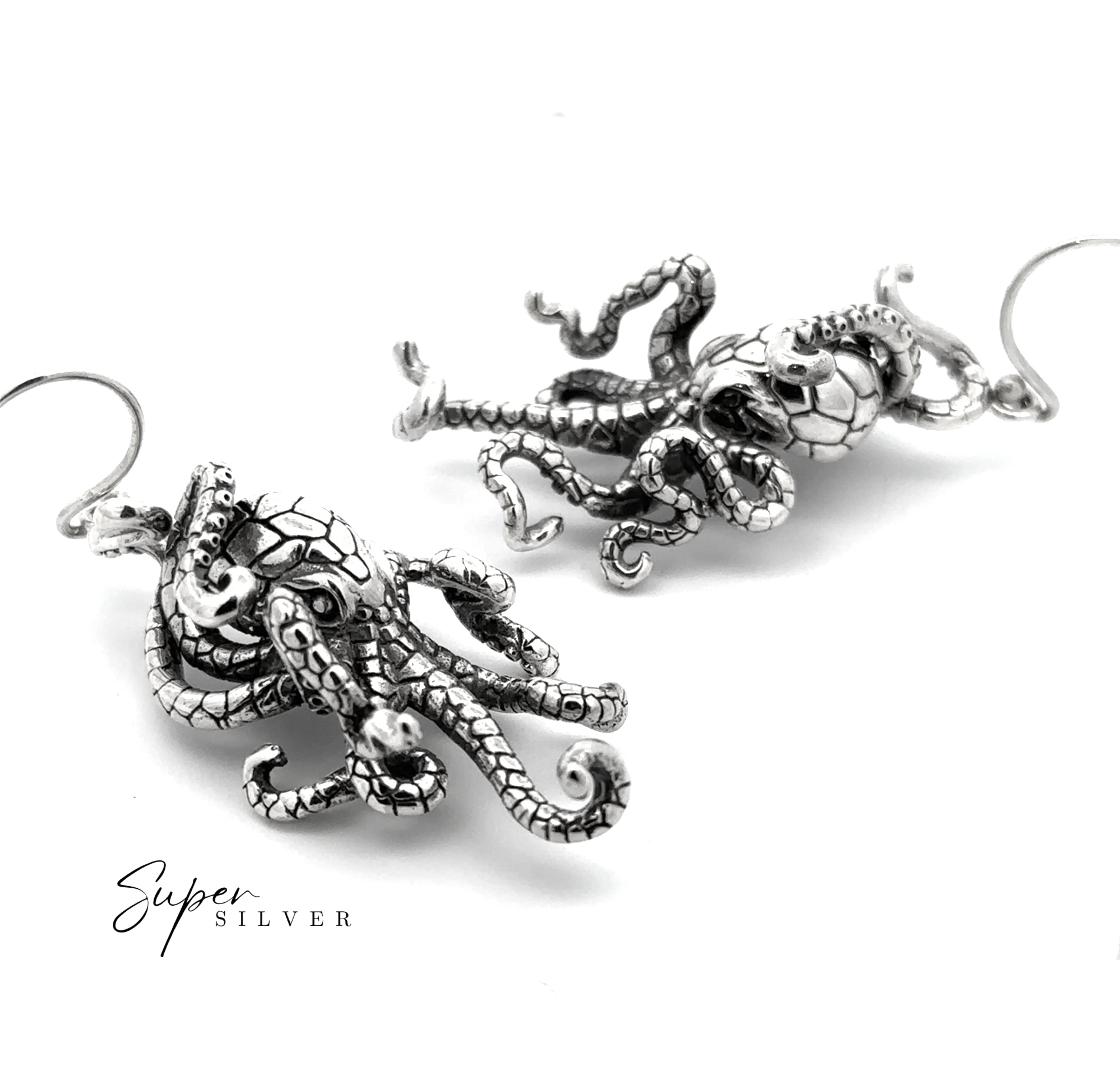 Abyss Octopus Earrings