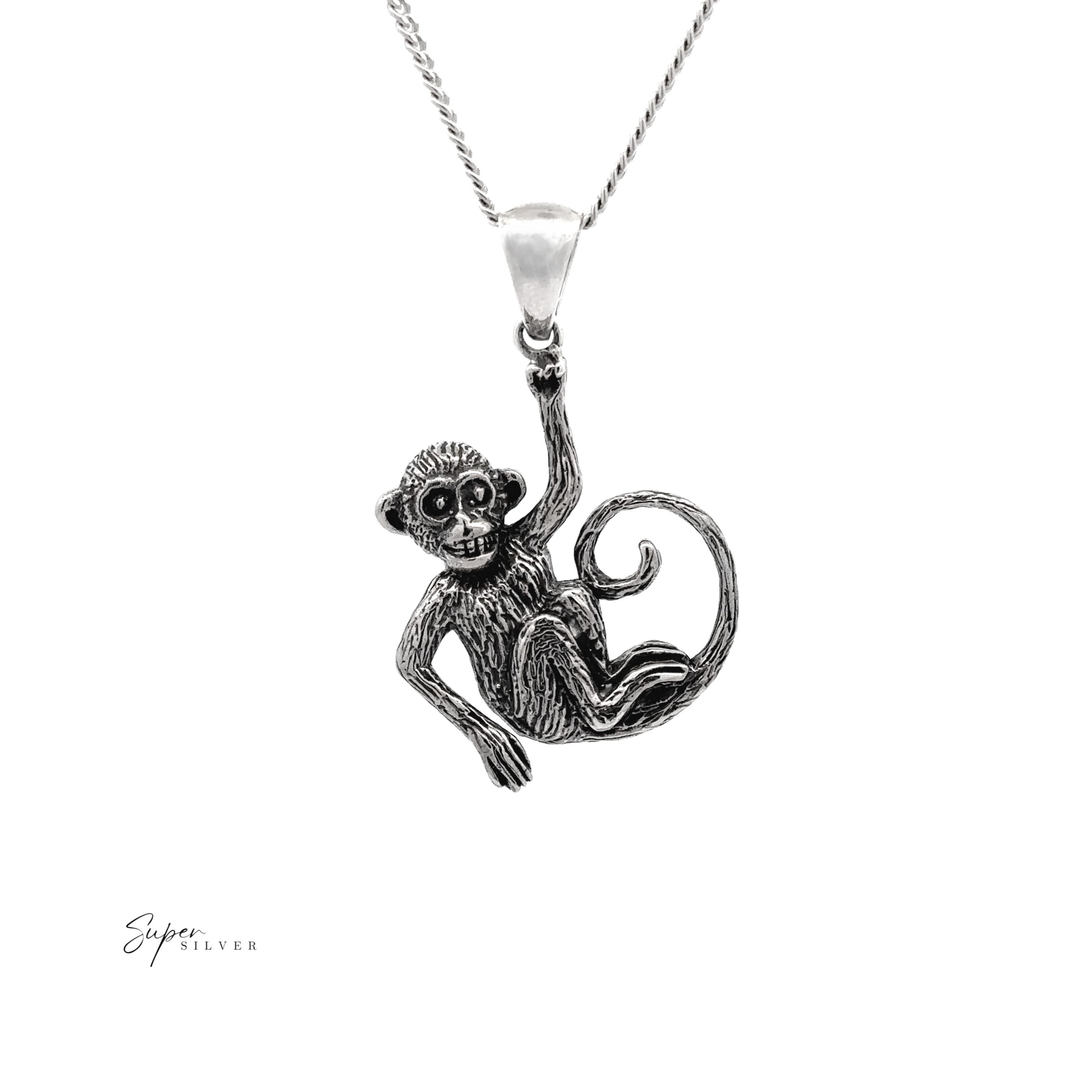 Hanging Monkey Pendant