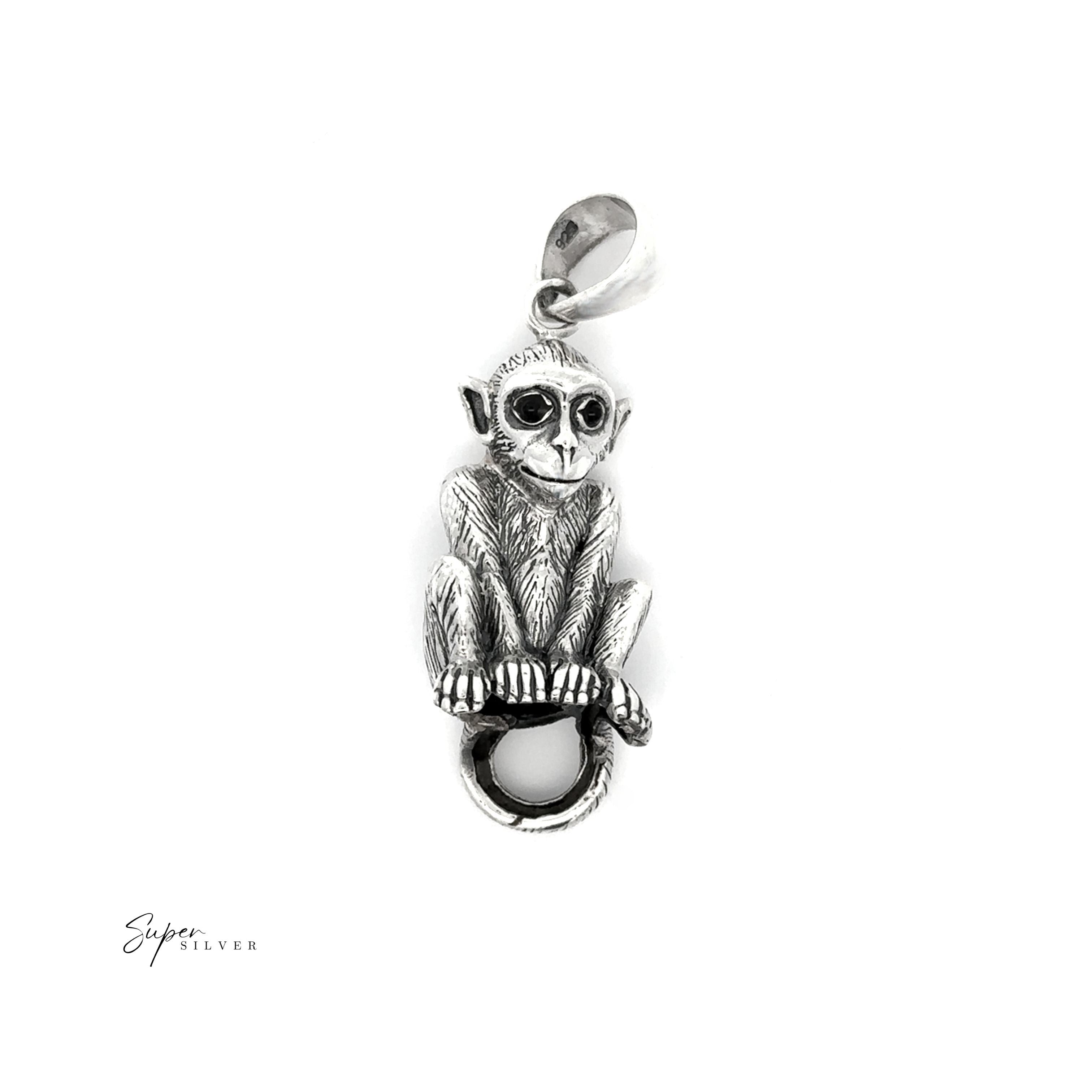 Sitting Monkey Pendant