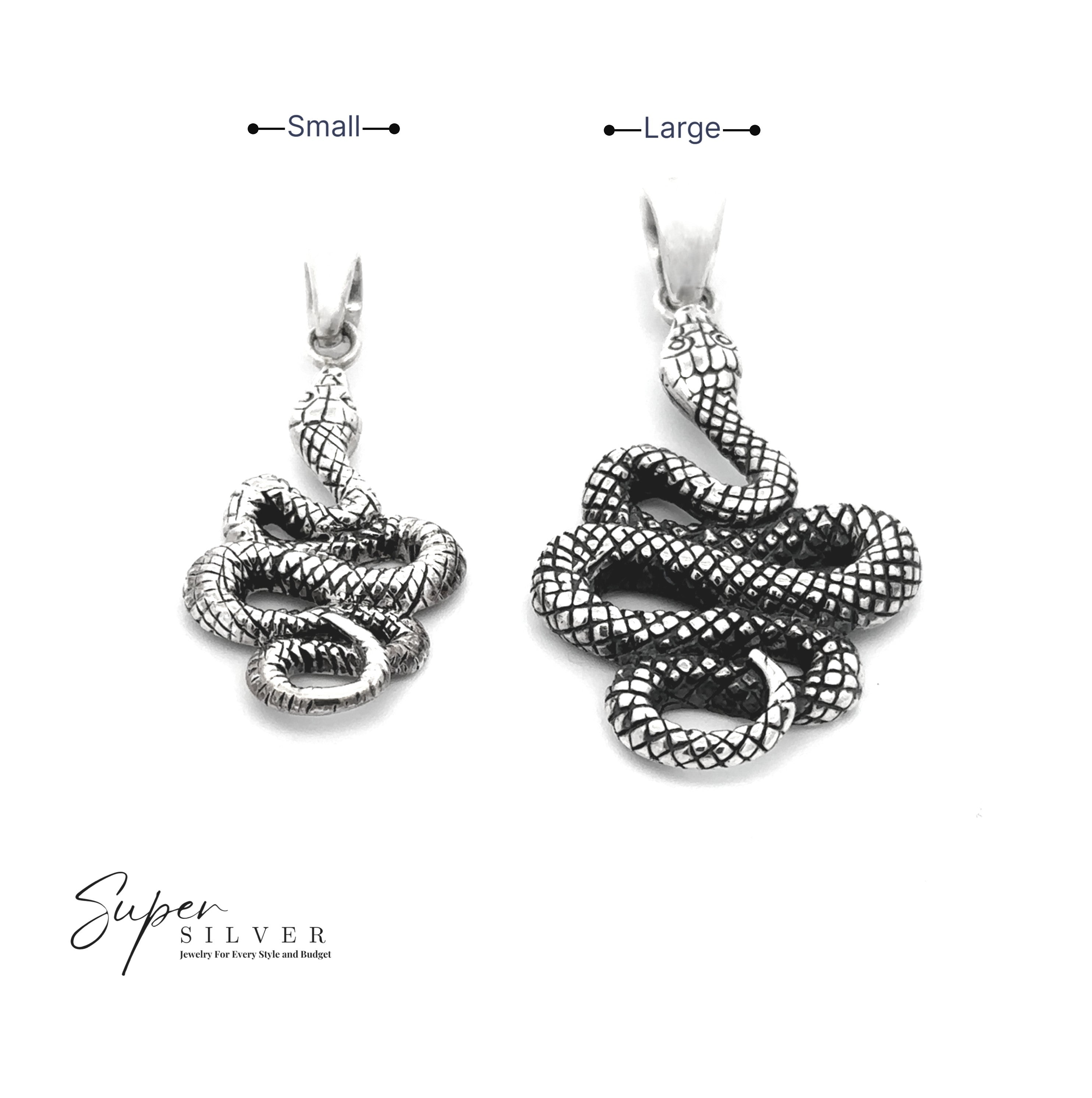 Artisan Snake Pendant