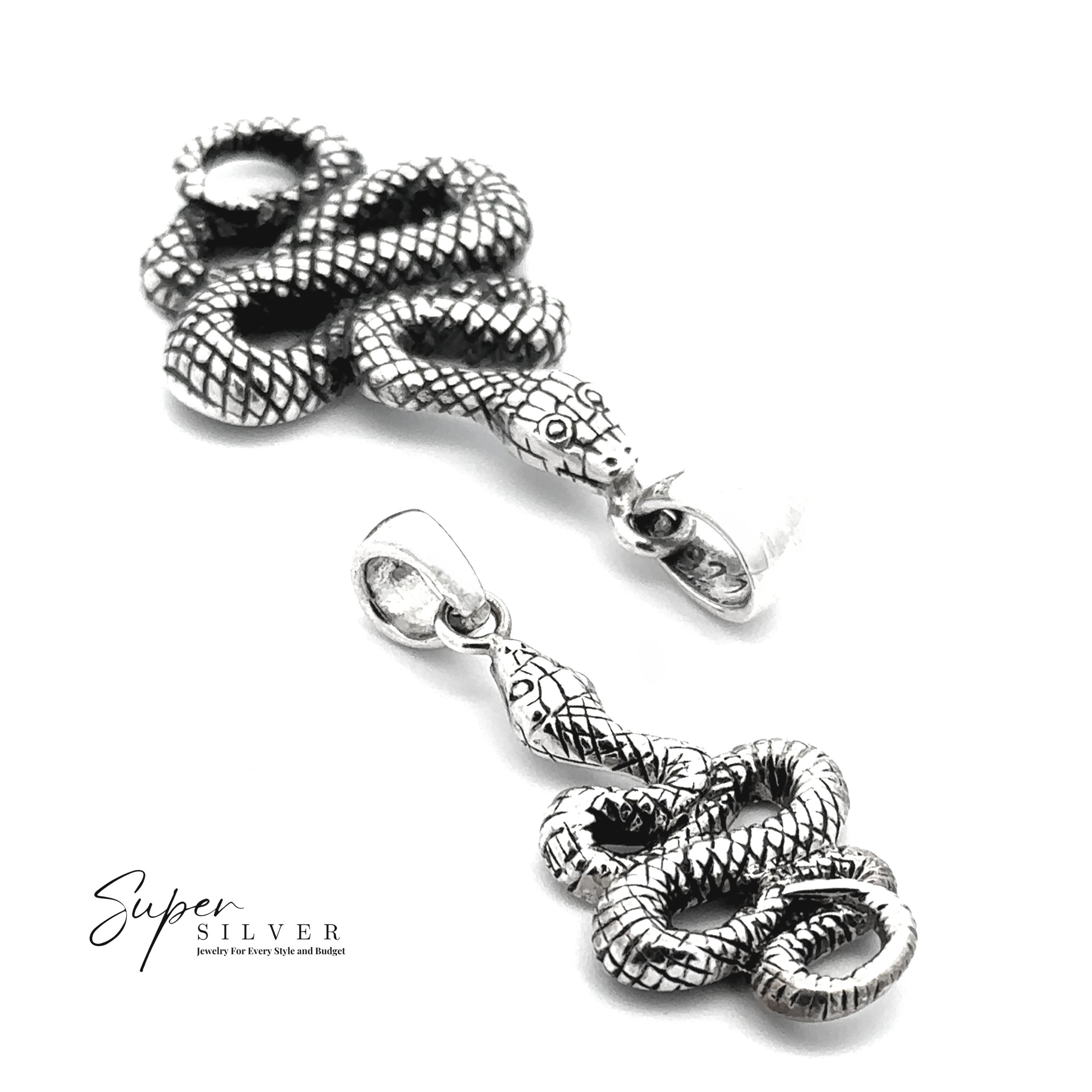 Artisan Snake Pendant