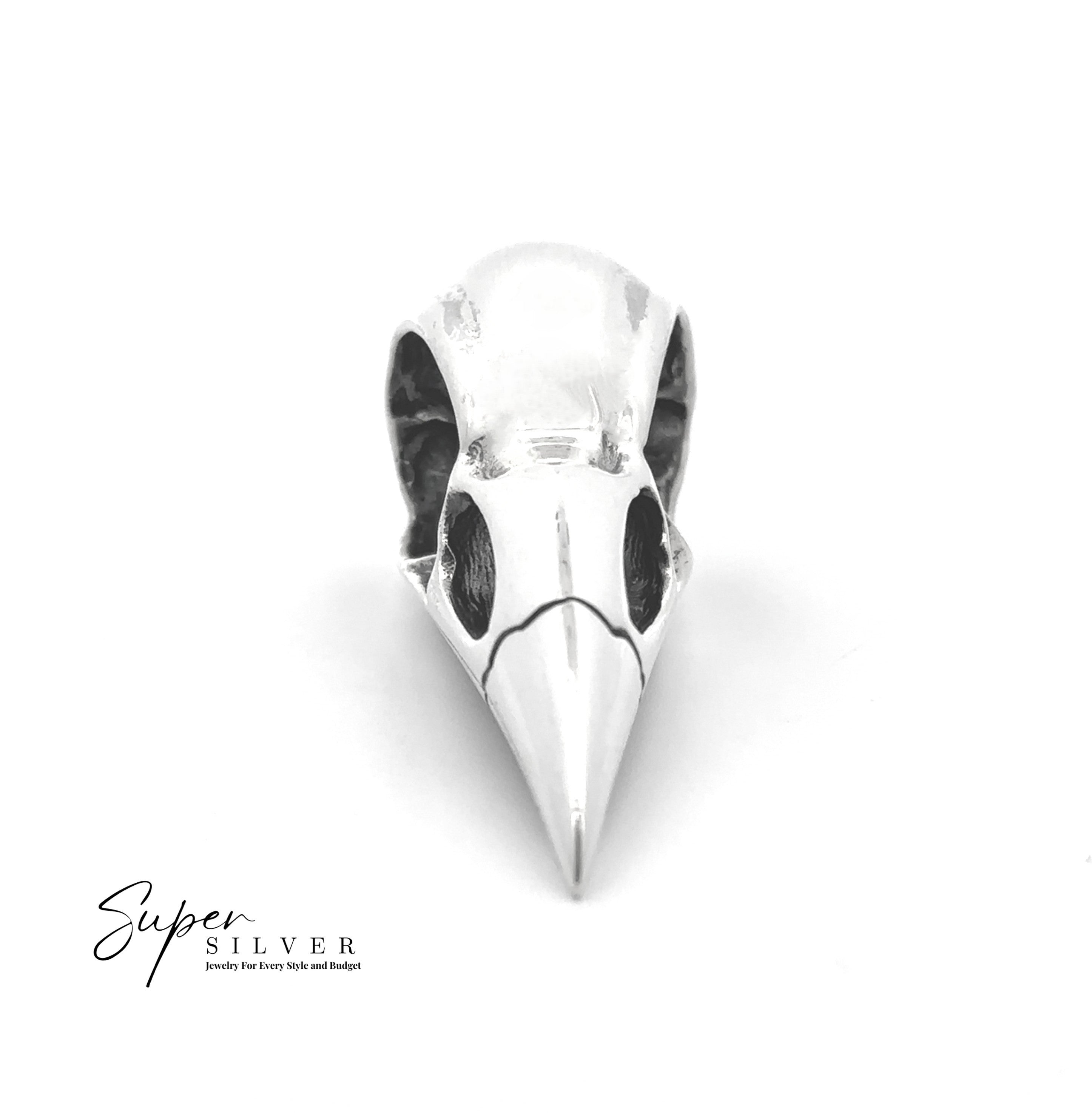 Crow Skull Pendant