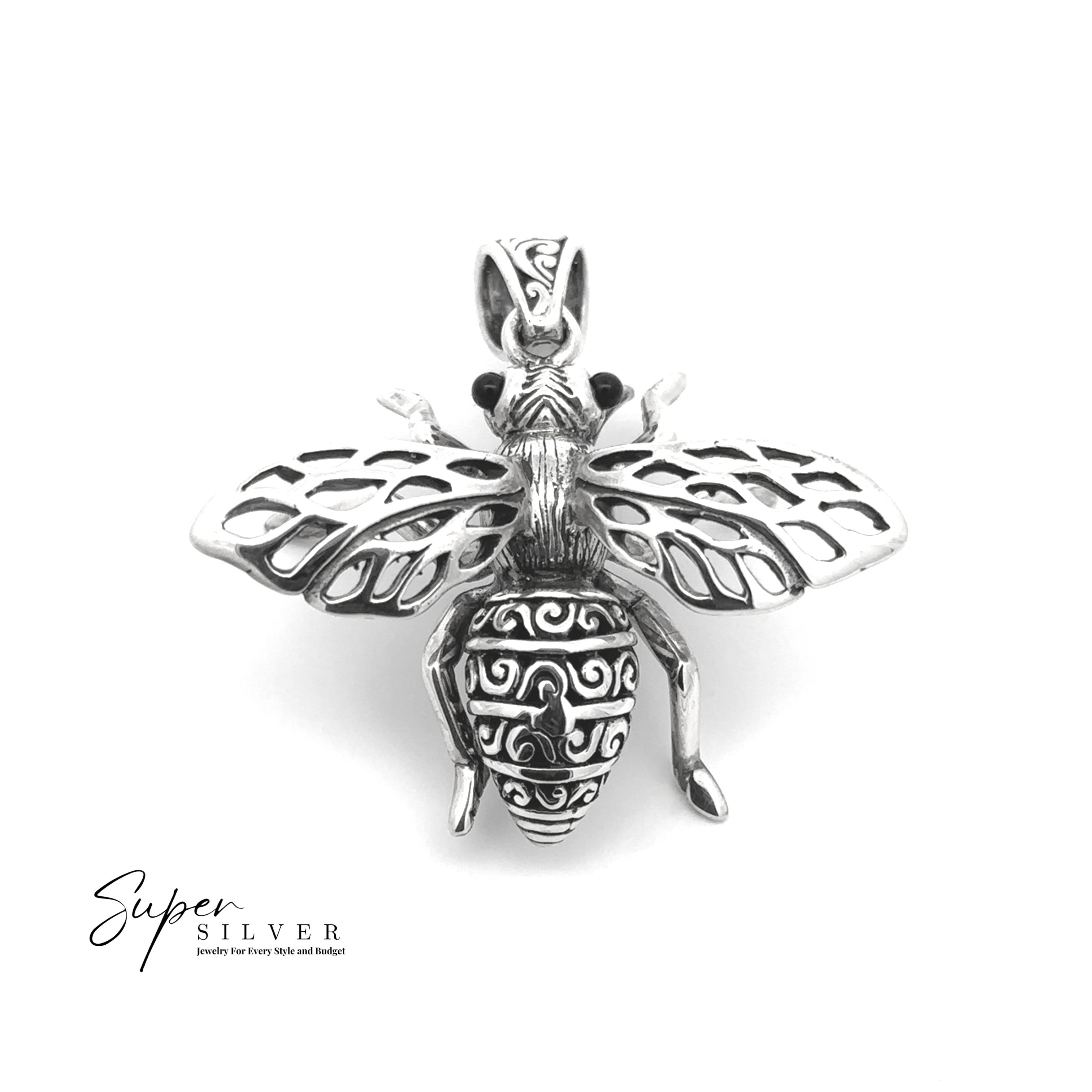 Buzzing Beauty Bee Pendant
