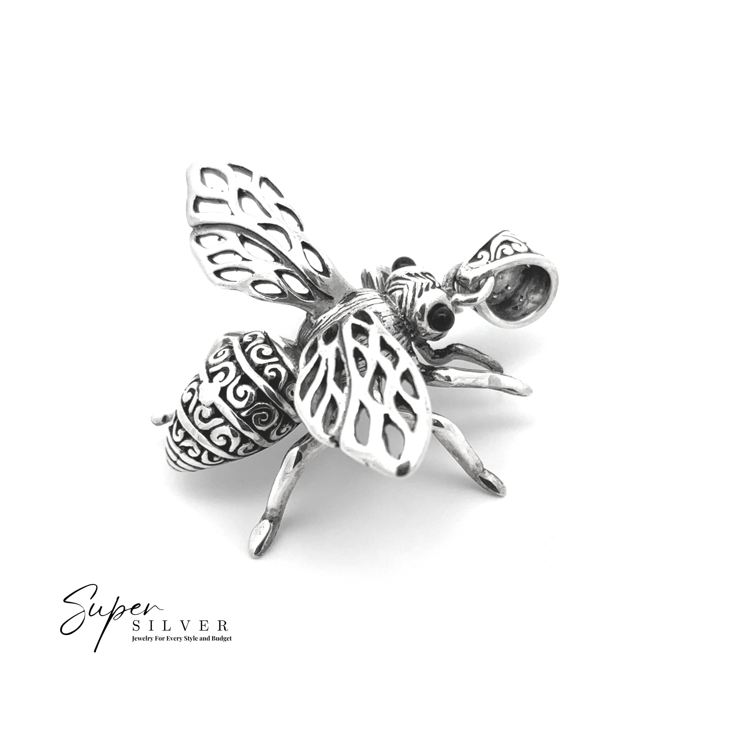 Buzzing Beauty Bee Pendant