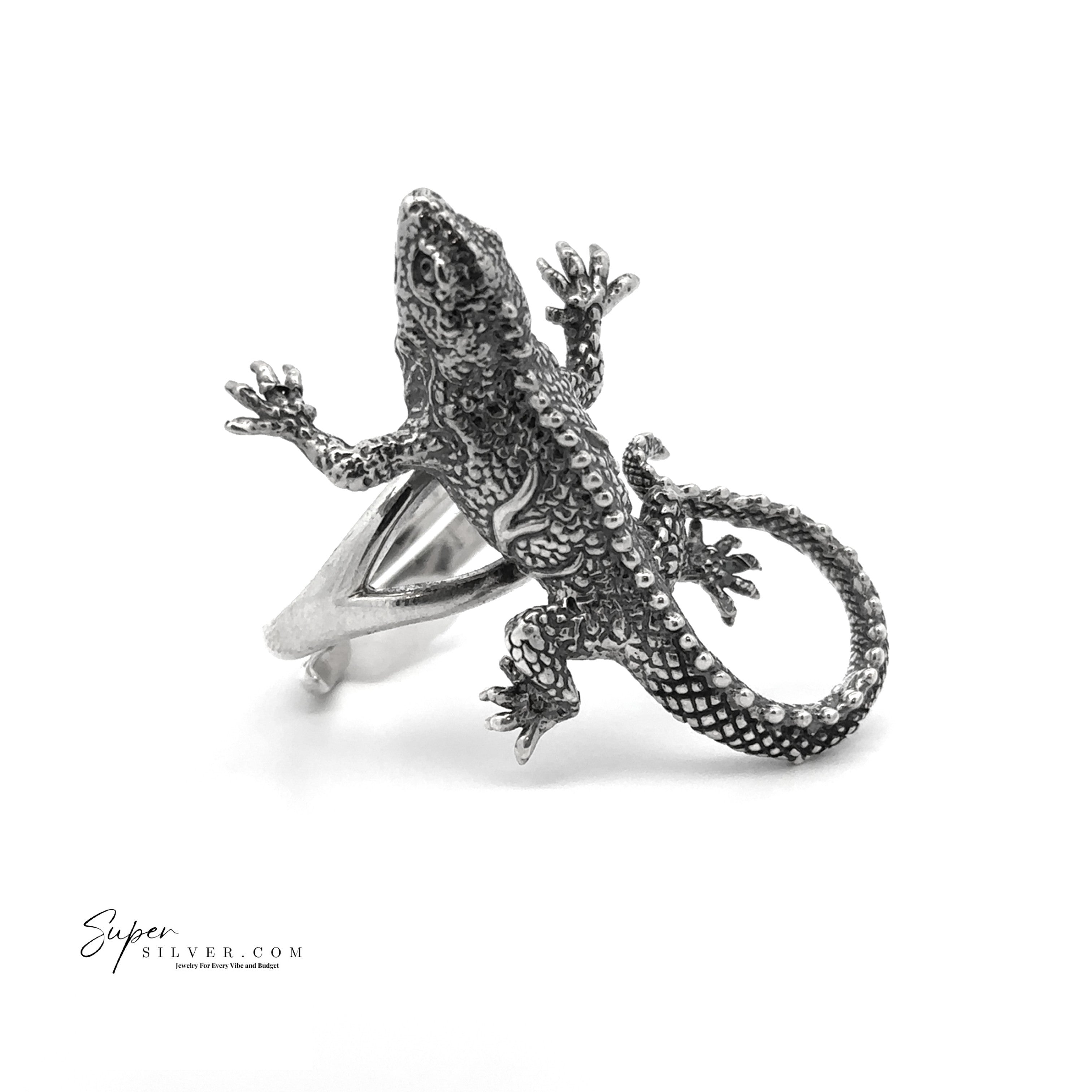 Adjustable Iguana Ring