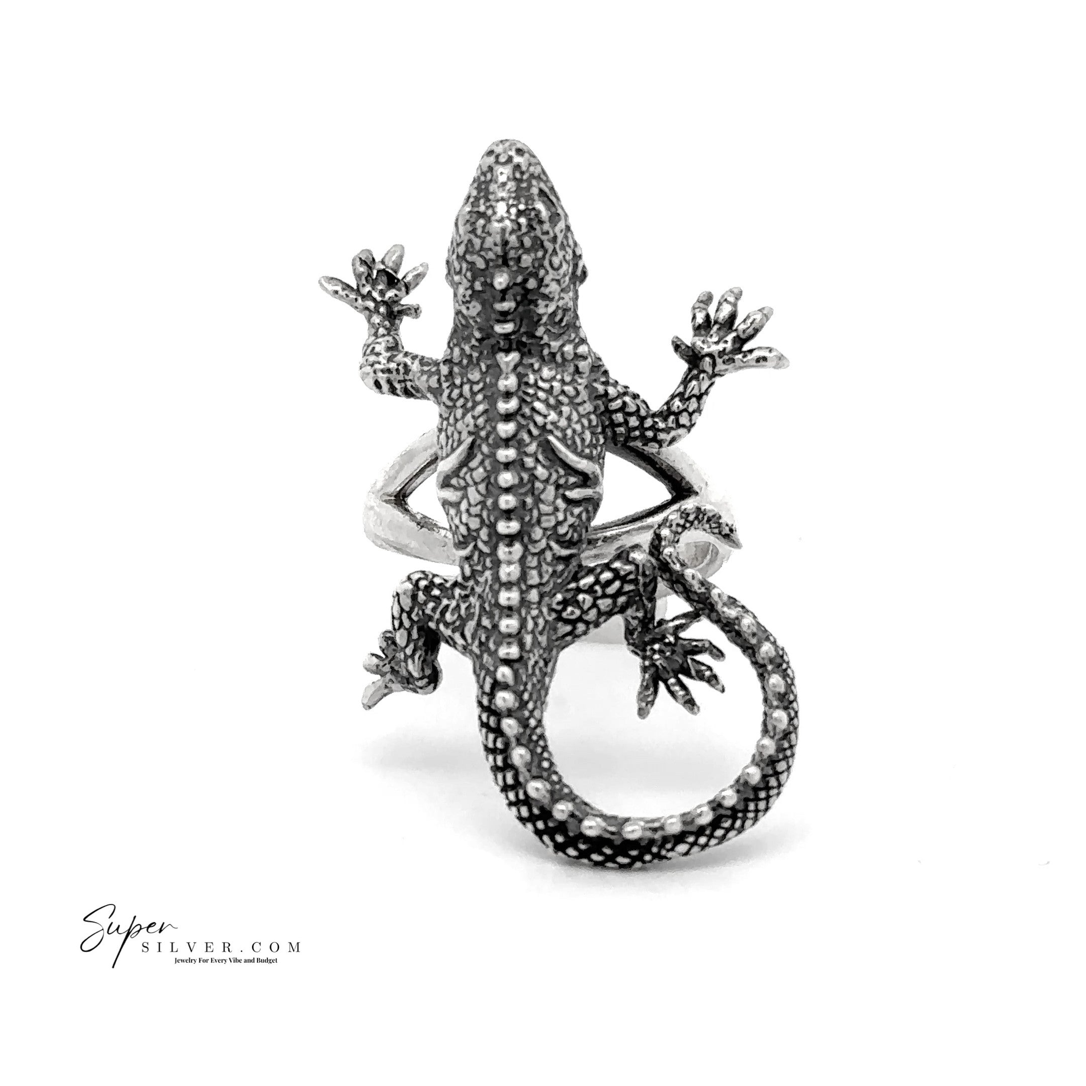 Adjustable Iguana Ring