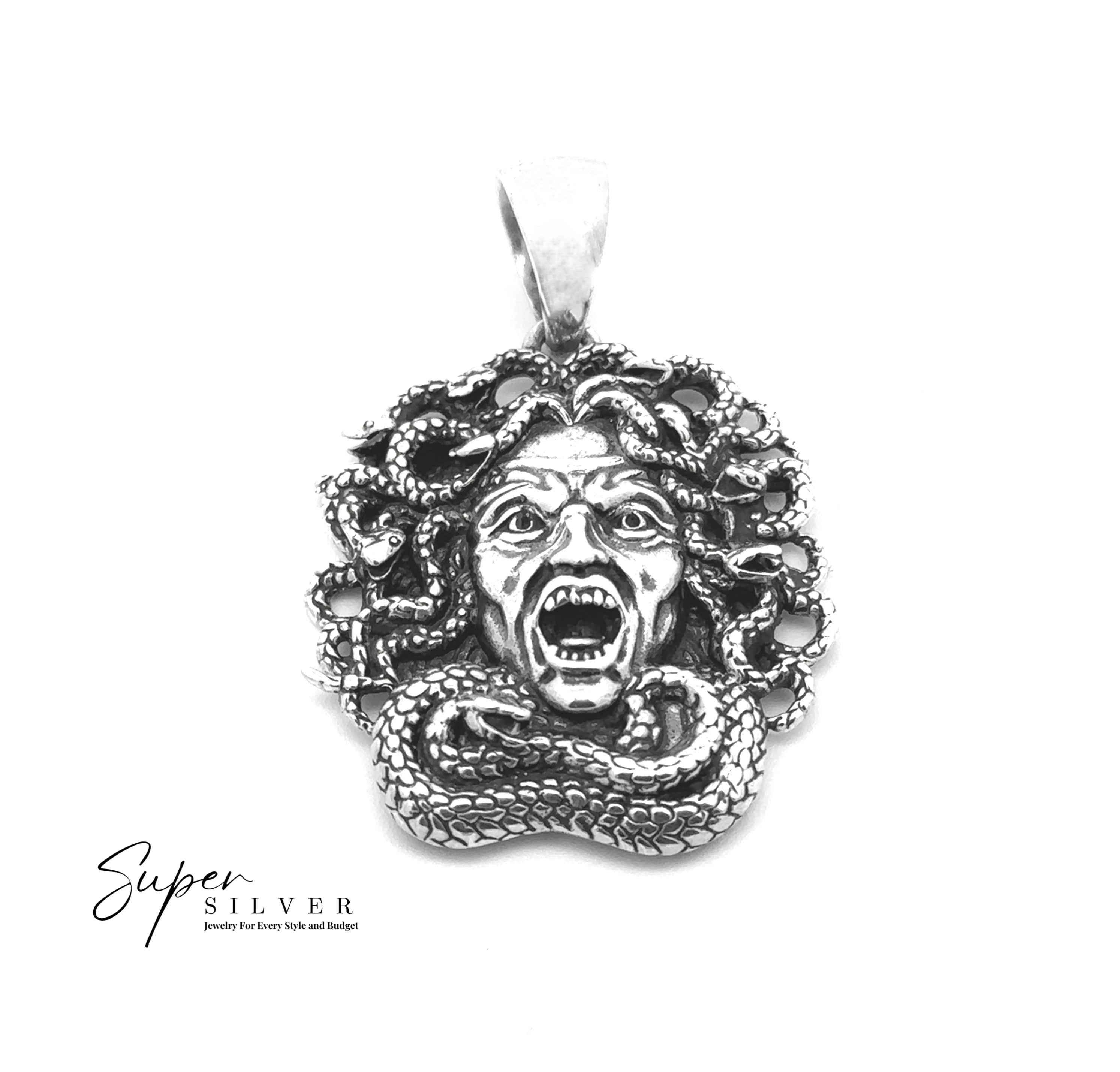 Deadly Beauty Medusa Pendant