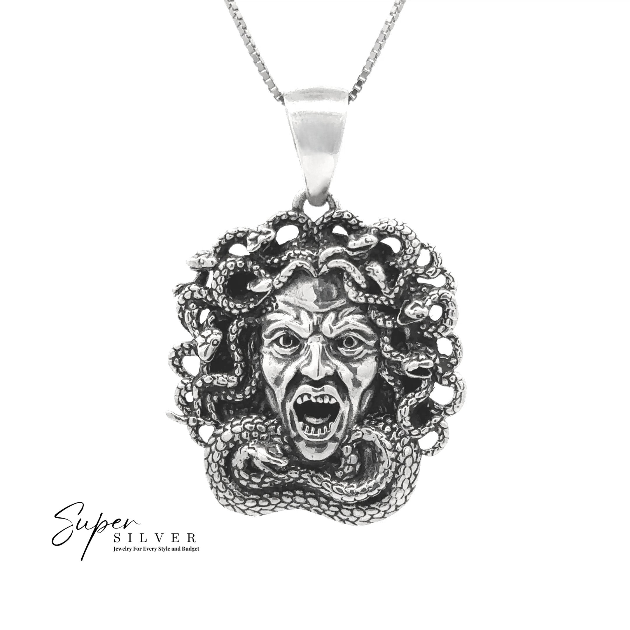 Deadly Beauty Medusa Pendant