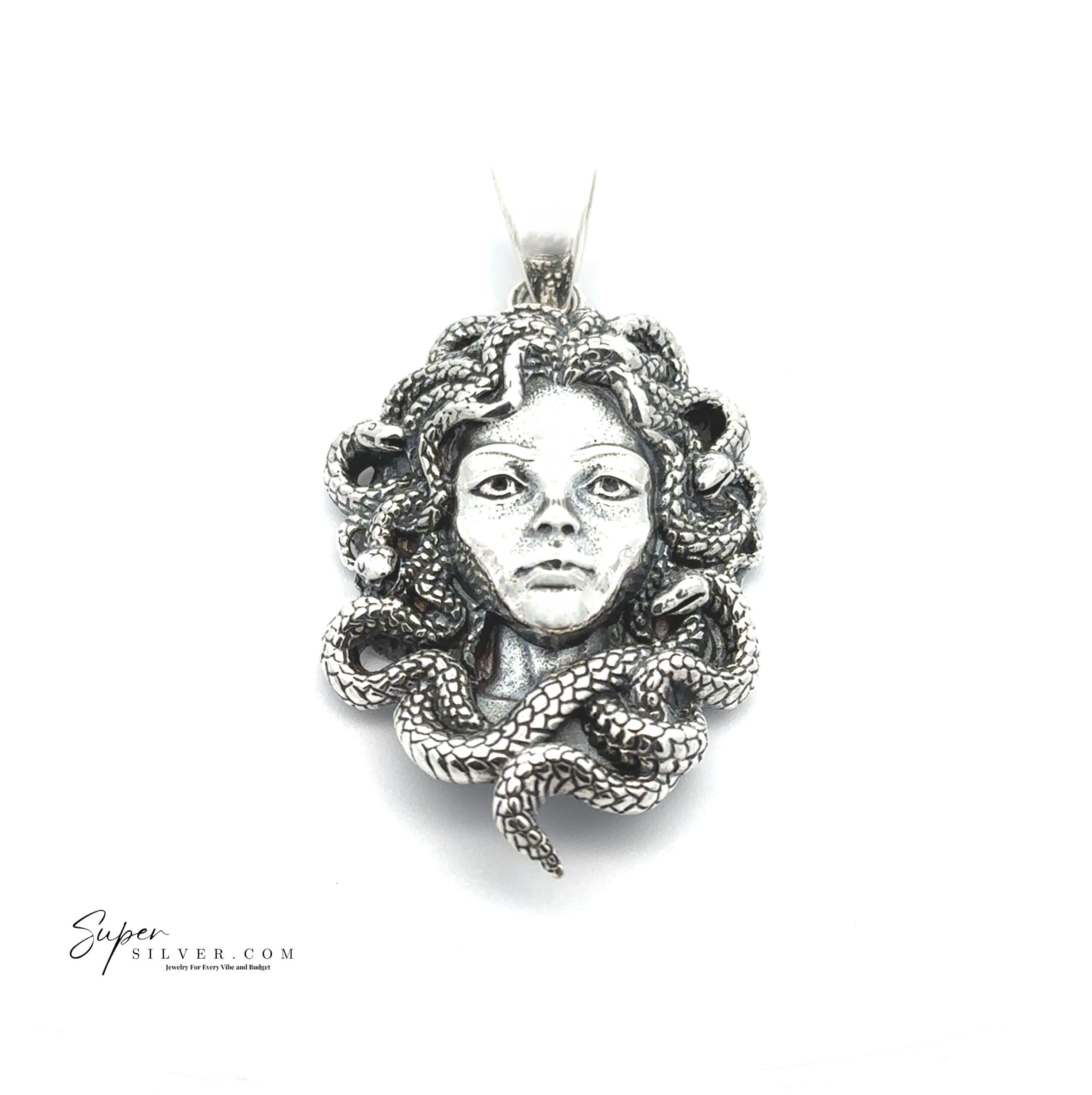Sacred Gaze Medusa Pendant