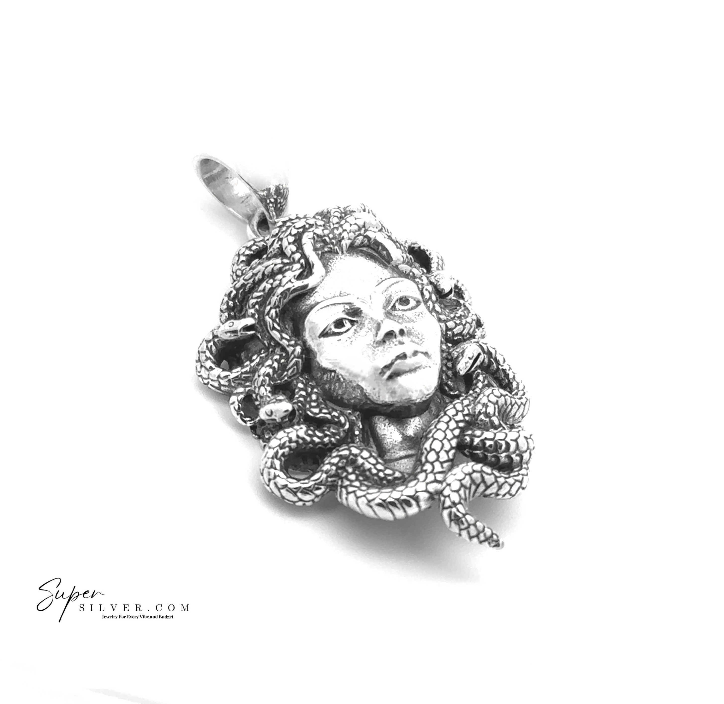 Sacred Gaze Medusa Pendant