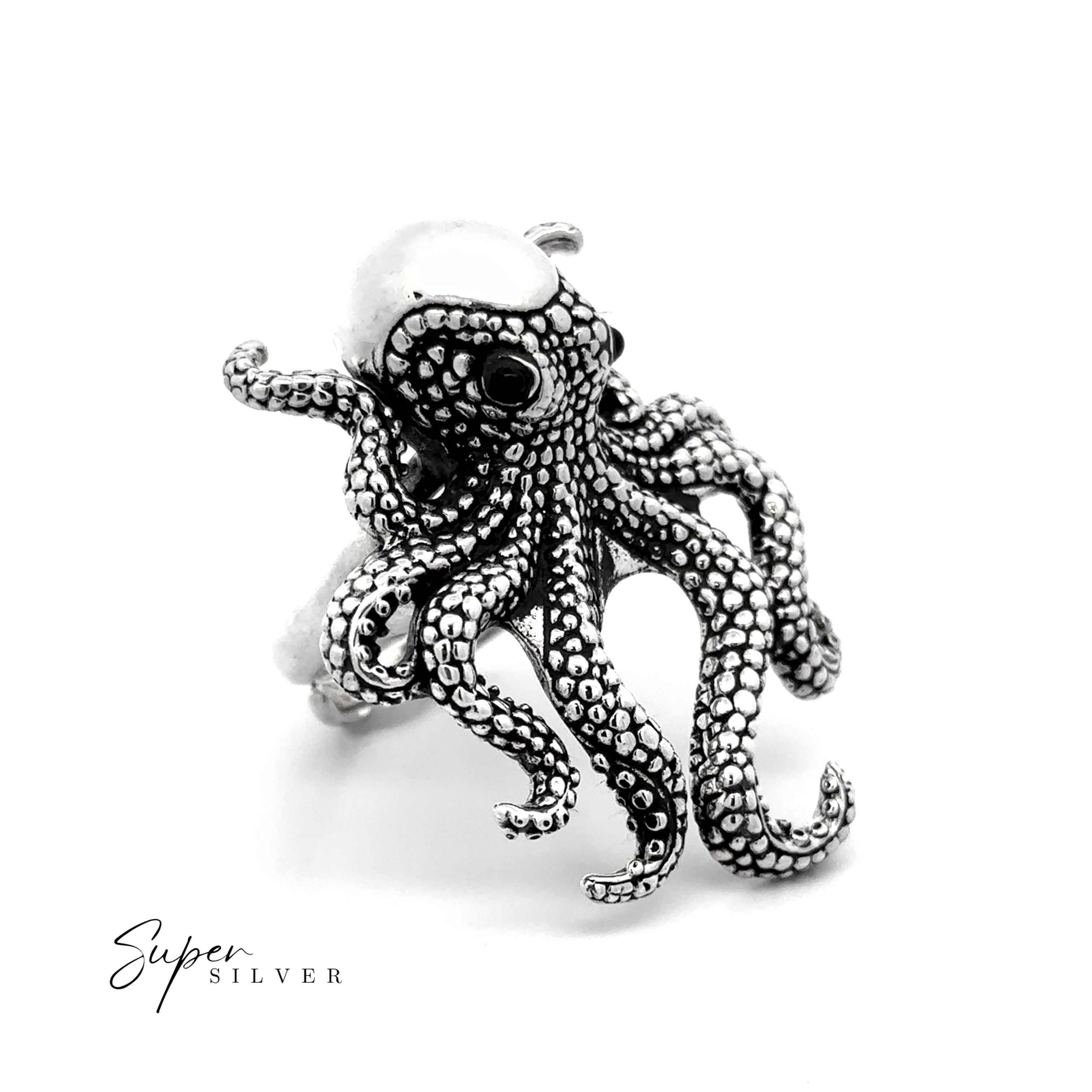Guardian of the Deep Octopus Ring
