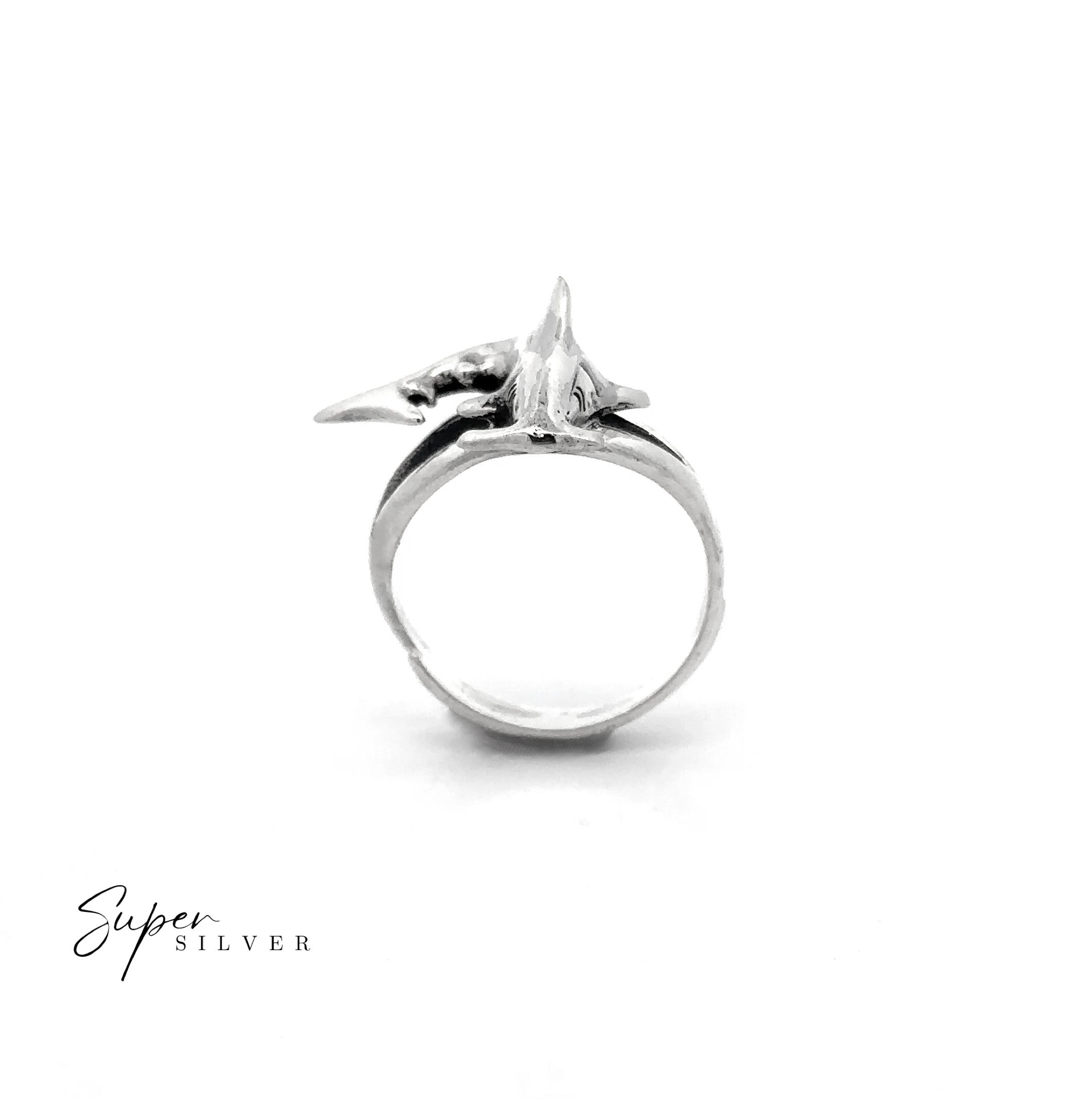 Sleek Hammerhead Shark Ring