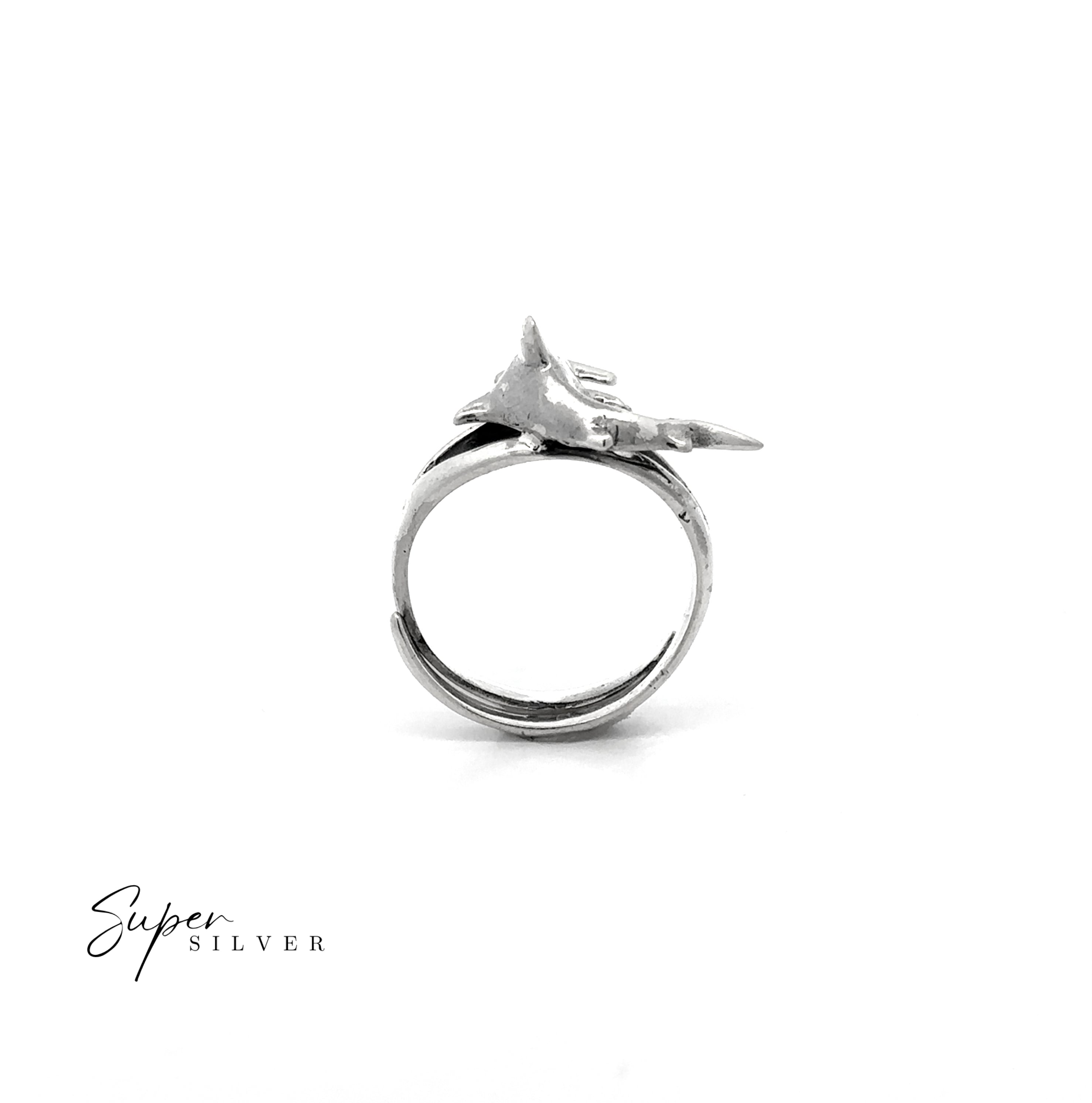 Sleek Hammerhead Shark Ring
