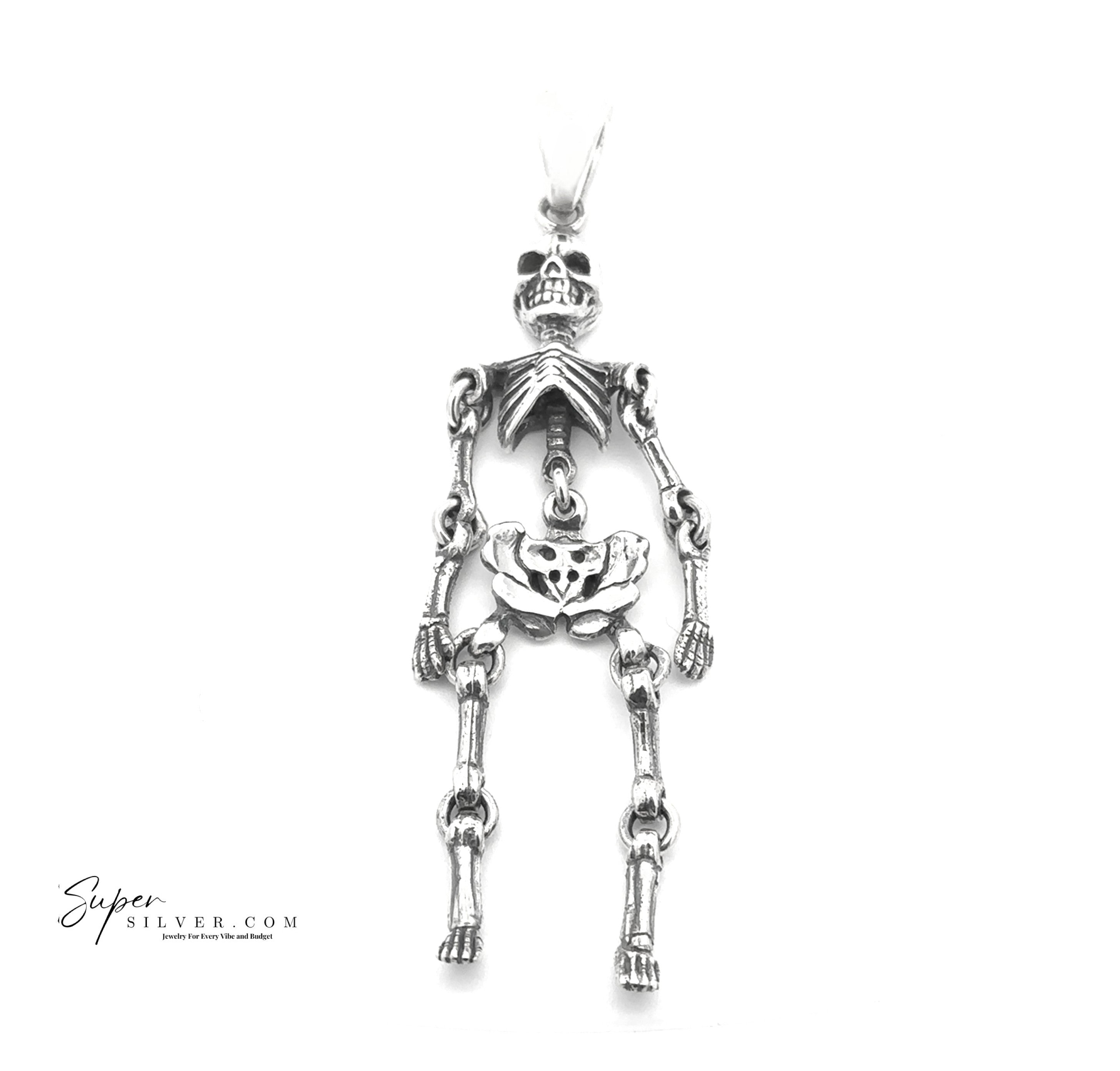 Dancing Skeleton Pendant