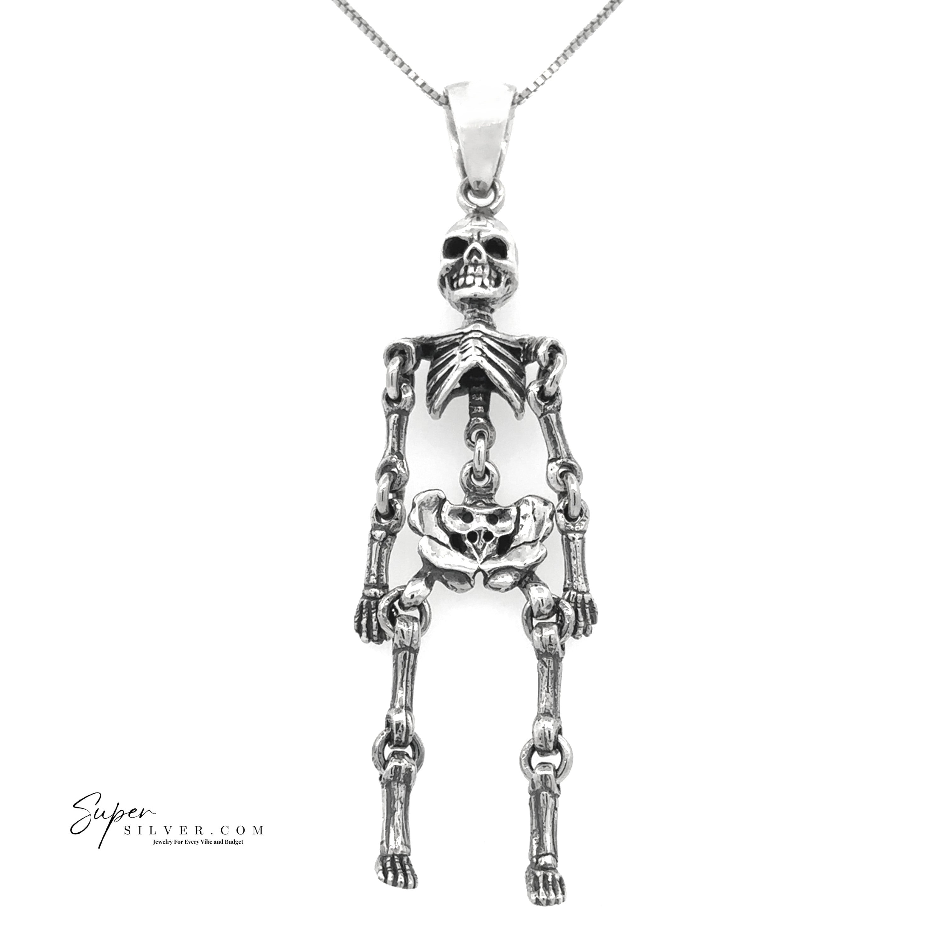 Dancing Skeleton Pendant