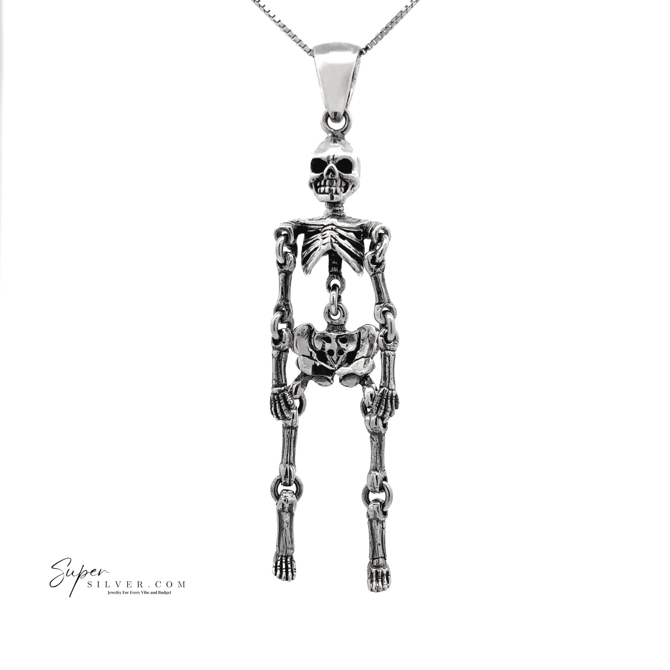Dancing Skeleton Pendant