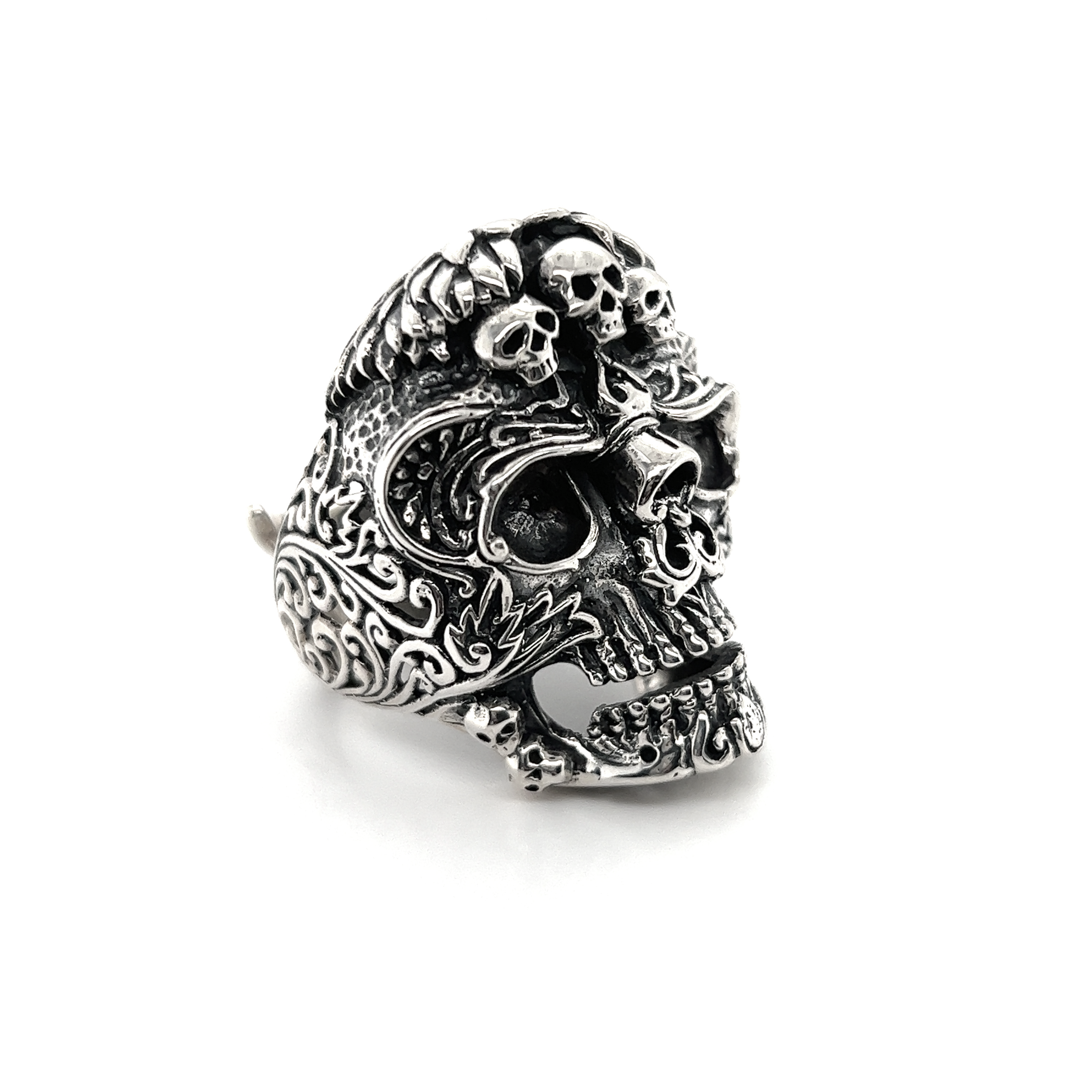 A statement piece, Exquisite Skull Ring.