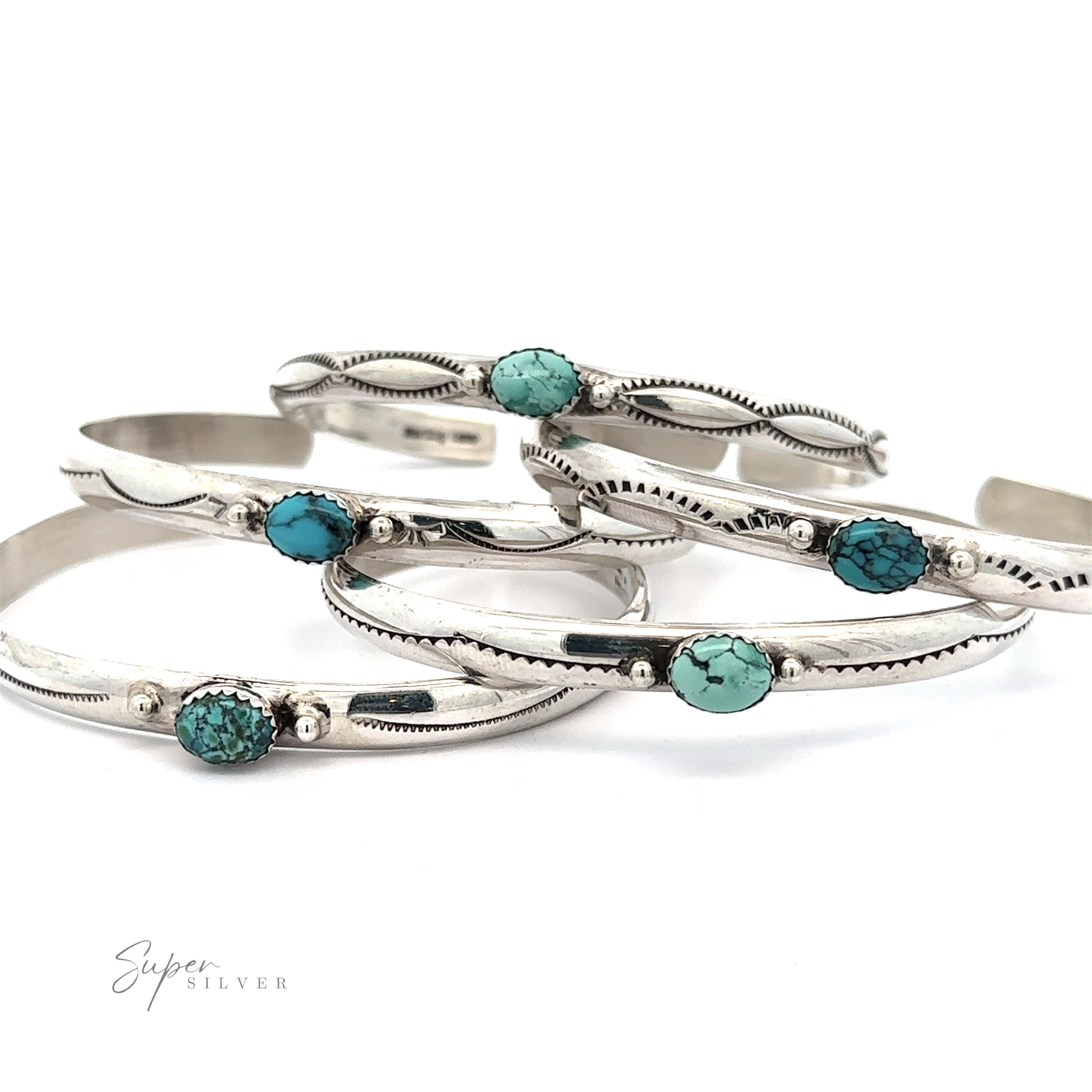 Sterling selling & Turquoise cuff