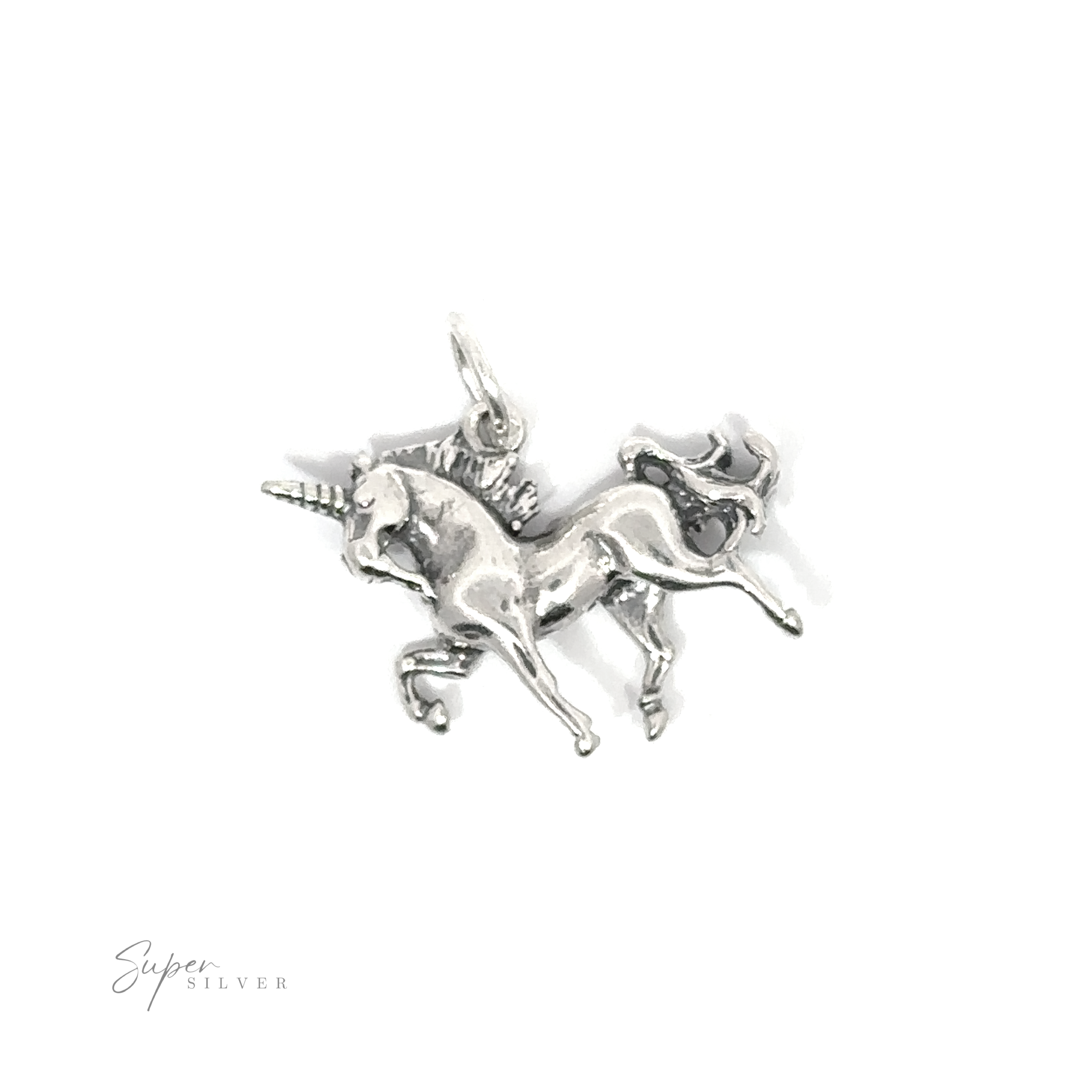 A Reversible Unicorn Charm on a white background.