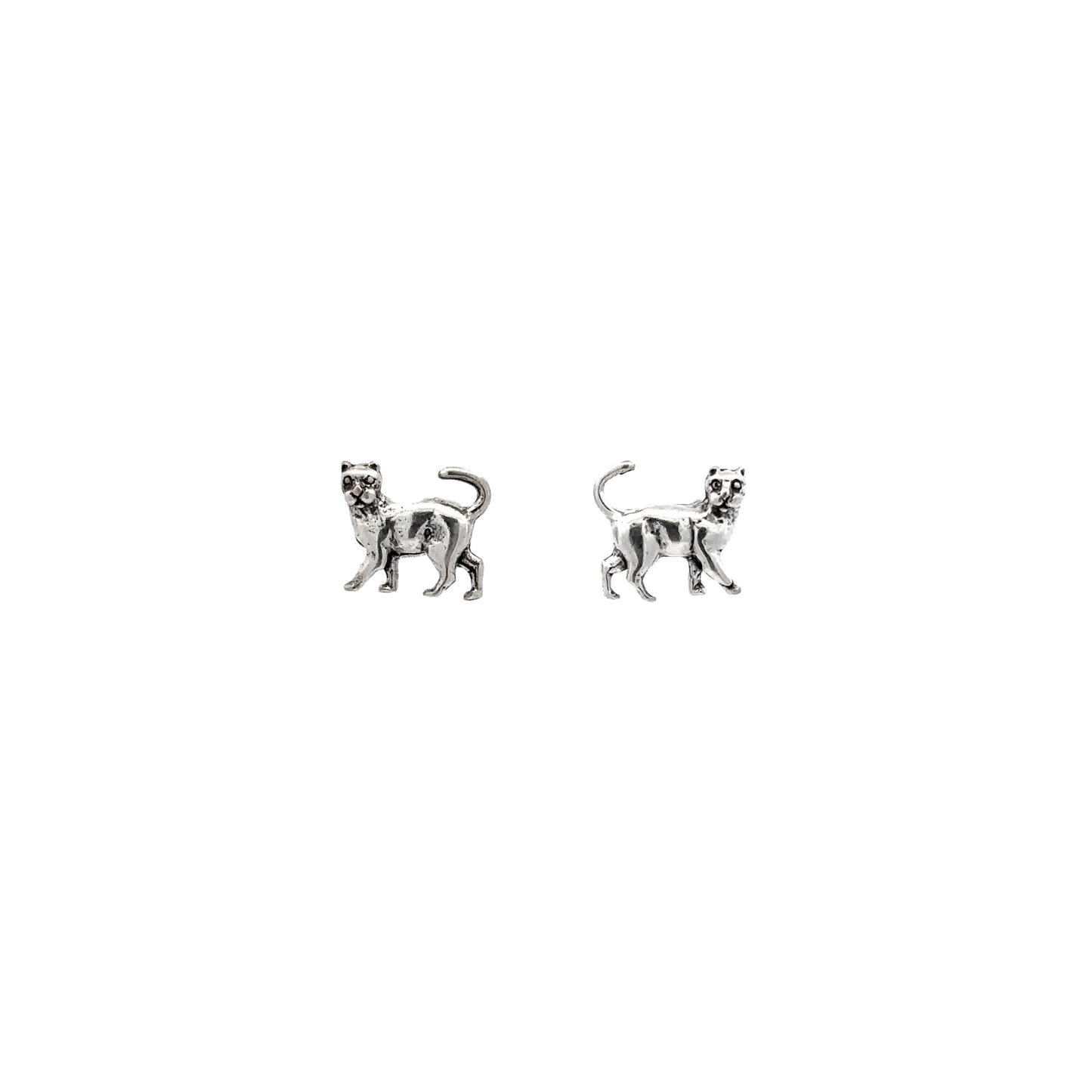 
                  
                    A pair of Cat Studs, perfect for any cat lover, showcased on a white background.
                  
                