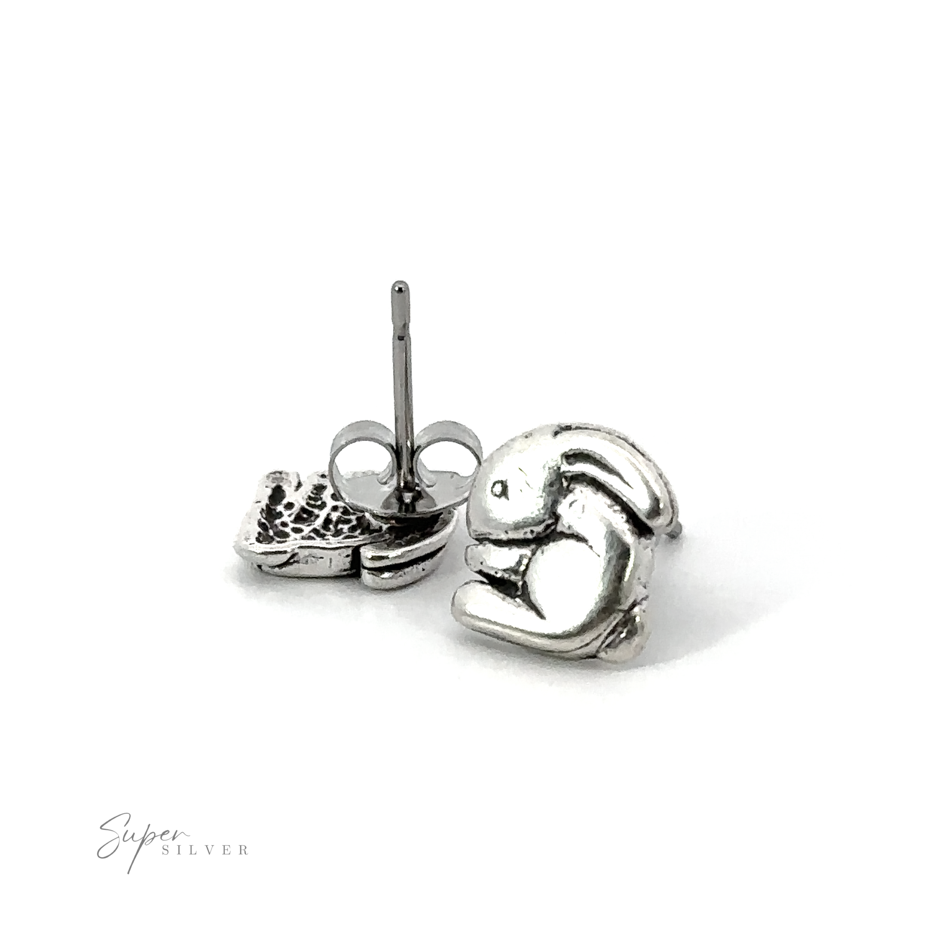 These elegant Bunny Studs are perfect for wildlife lovers.