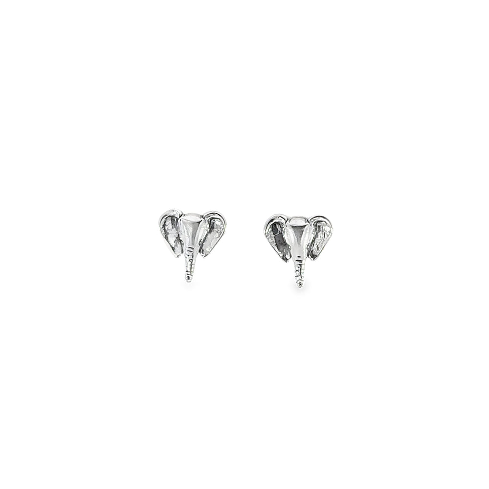 
                  
                    Adorable Elephant Head Studs on a white background.
                  
                