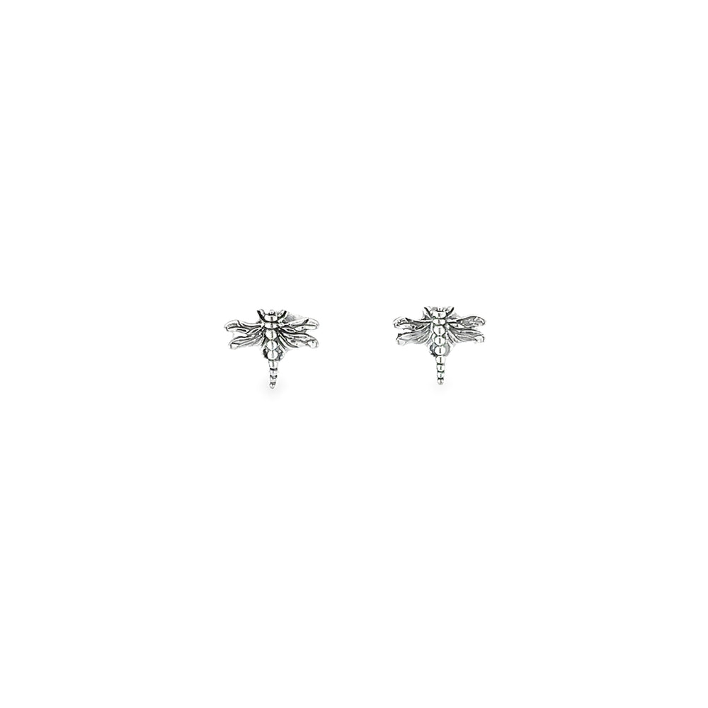
                  
                    A pair of Dragonfly Studs showcasing detailed body and wings on a white background.
                  
                