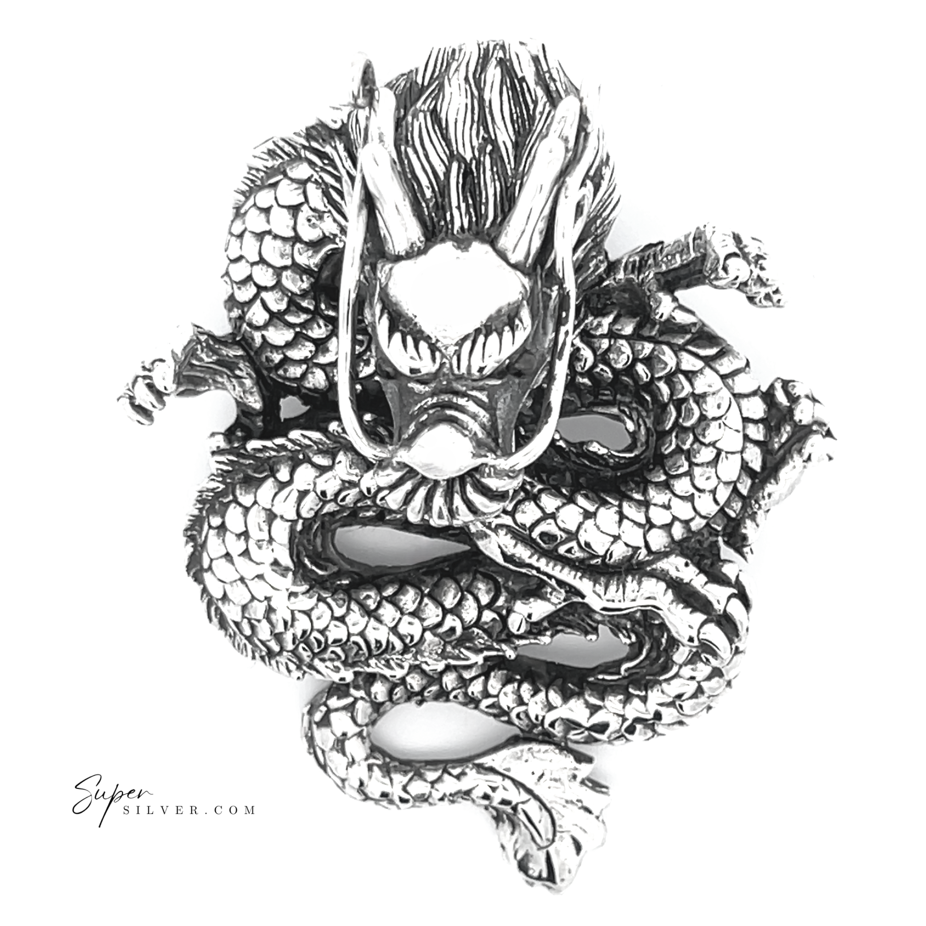 Large Magical Dragon Pendant