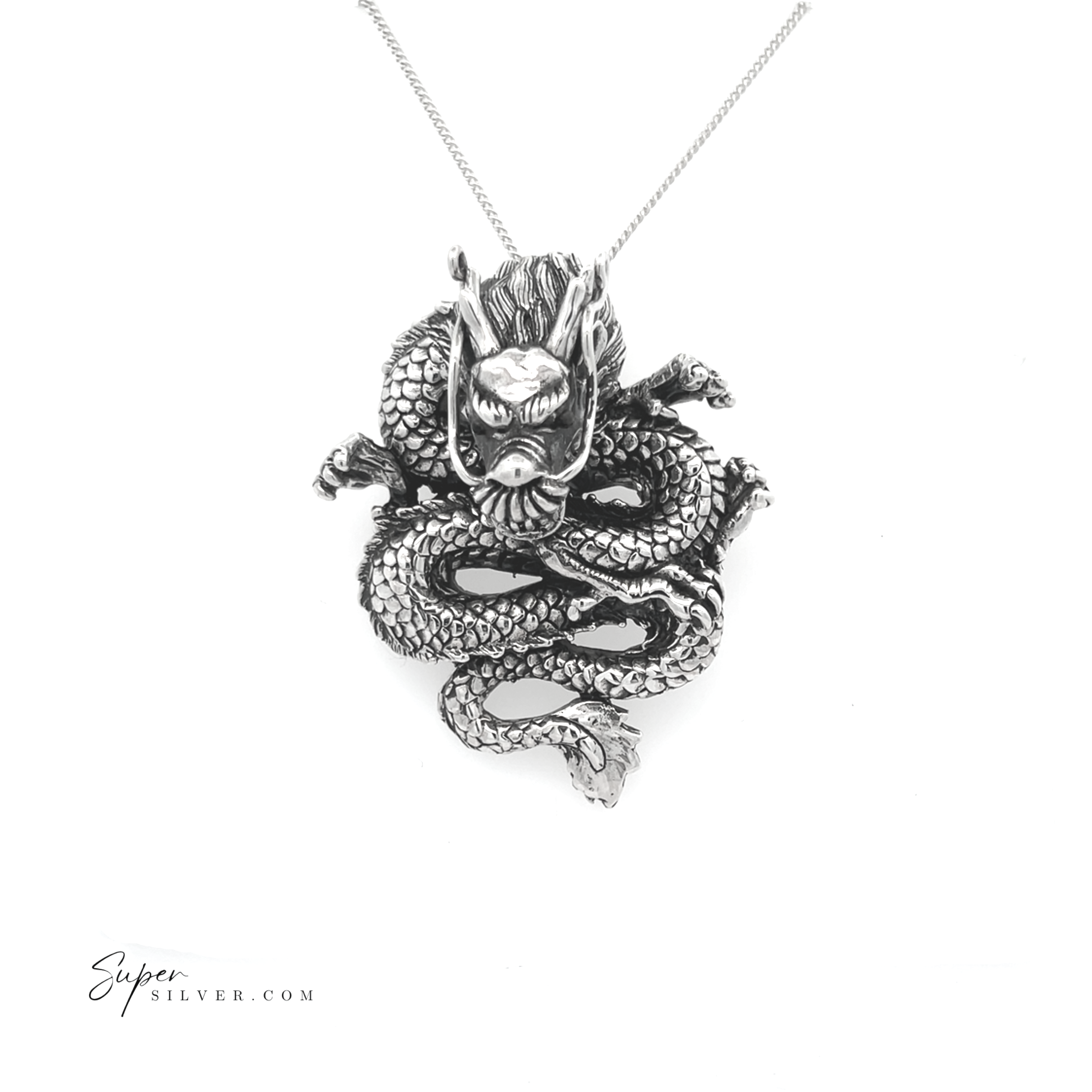 Large Magical Dragon Pendant