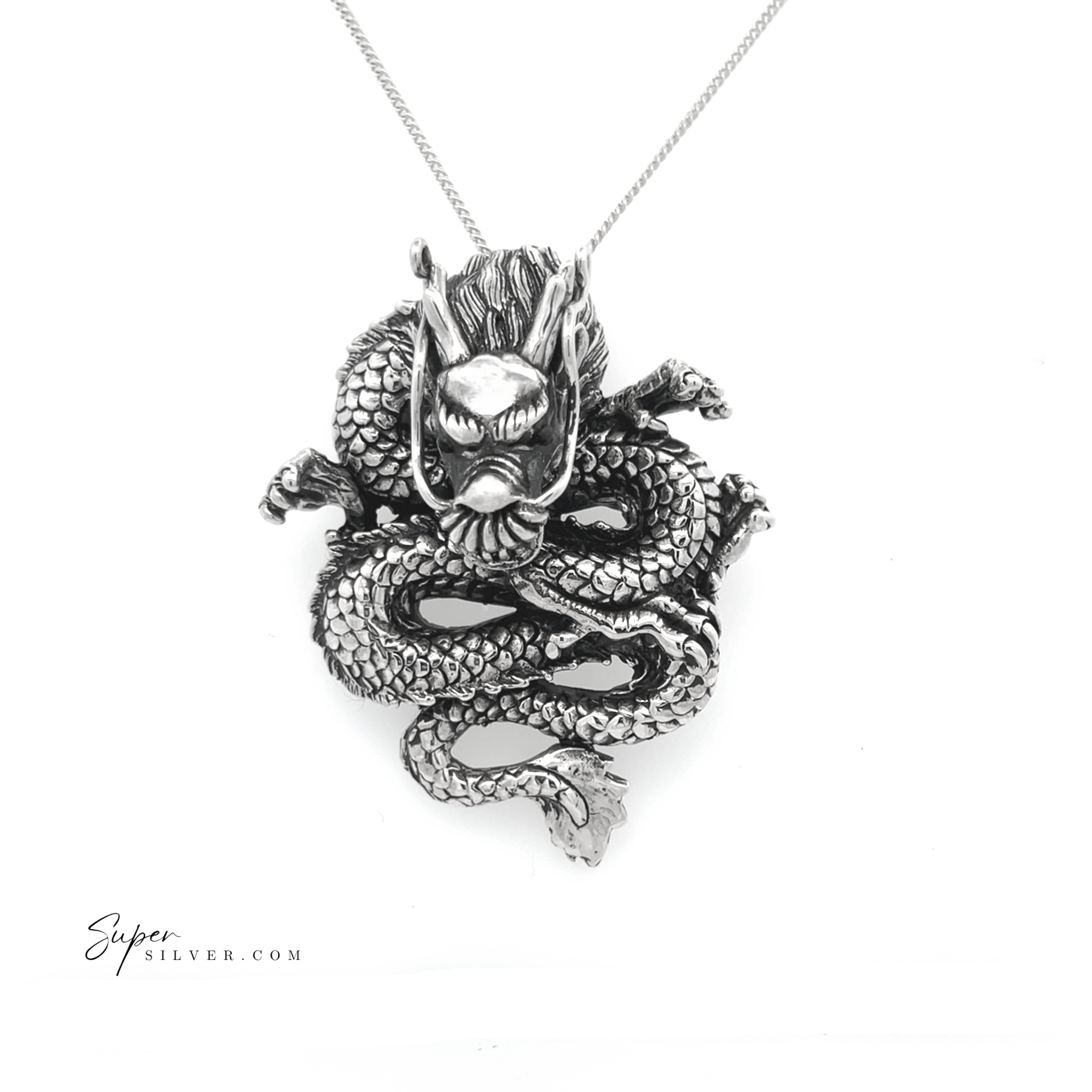 Large Magical Dragon Pendant