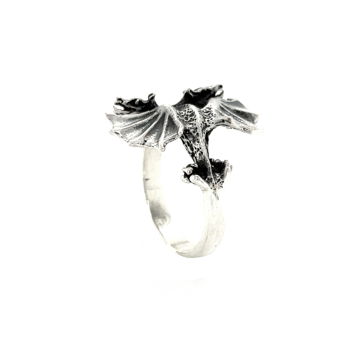 
                  
                    A gothic Double Dragon Ring.
                  
                