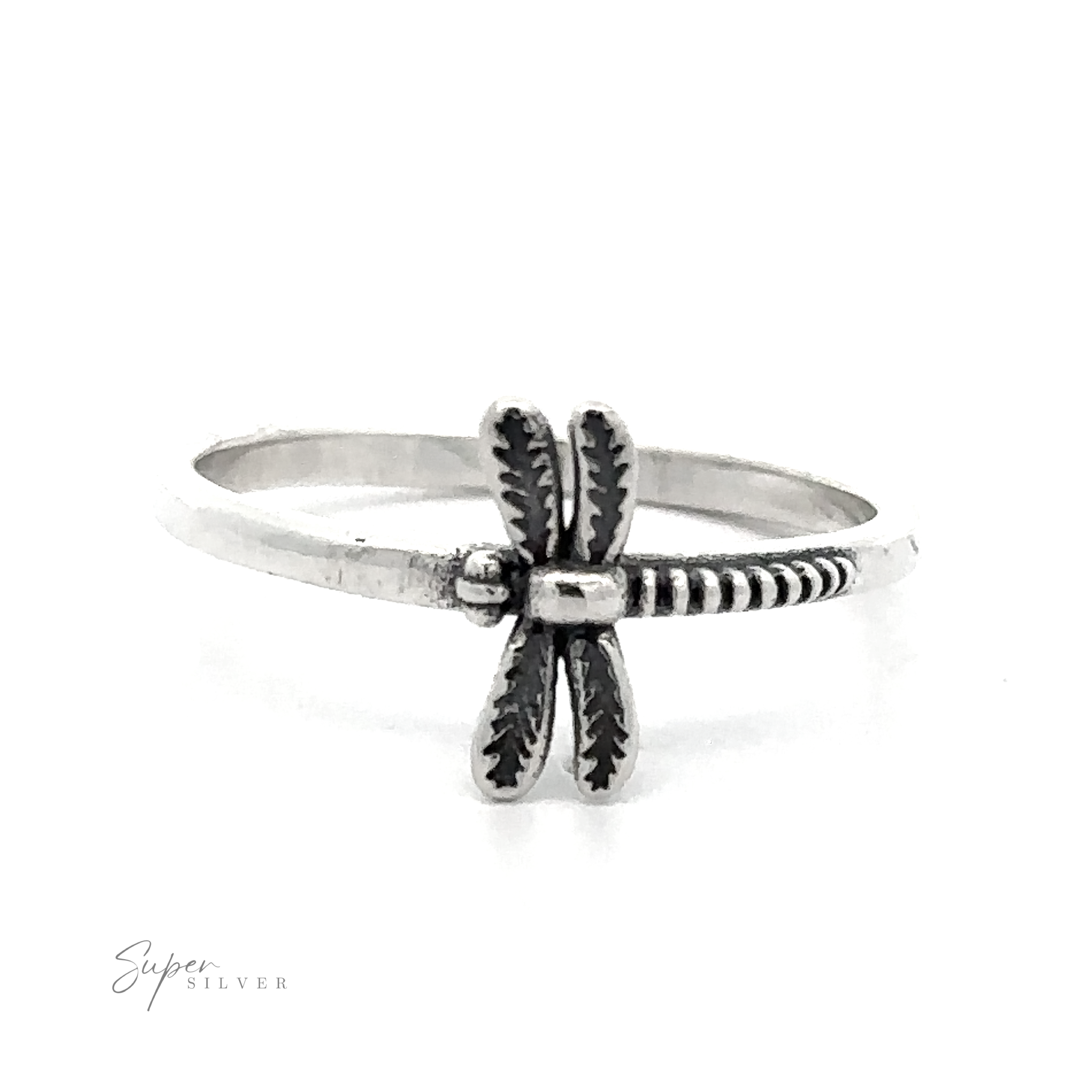 This Dainty Dragonfly Ring is perfect for nature lovers.