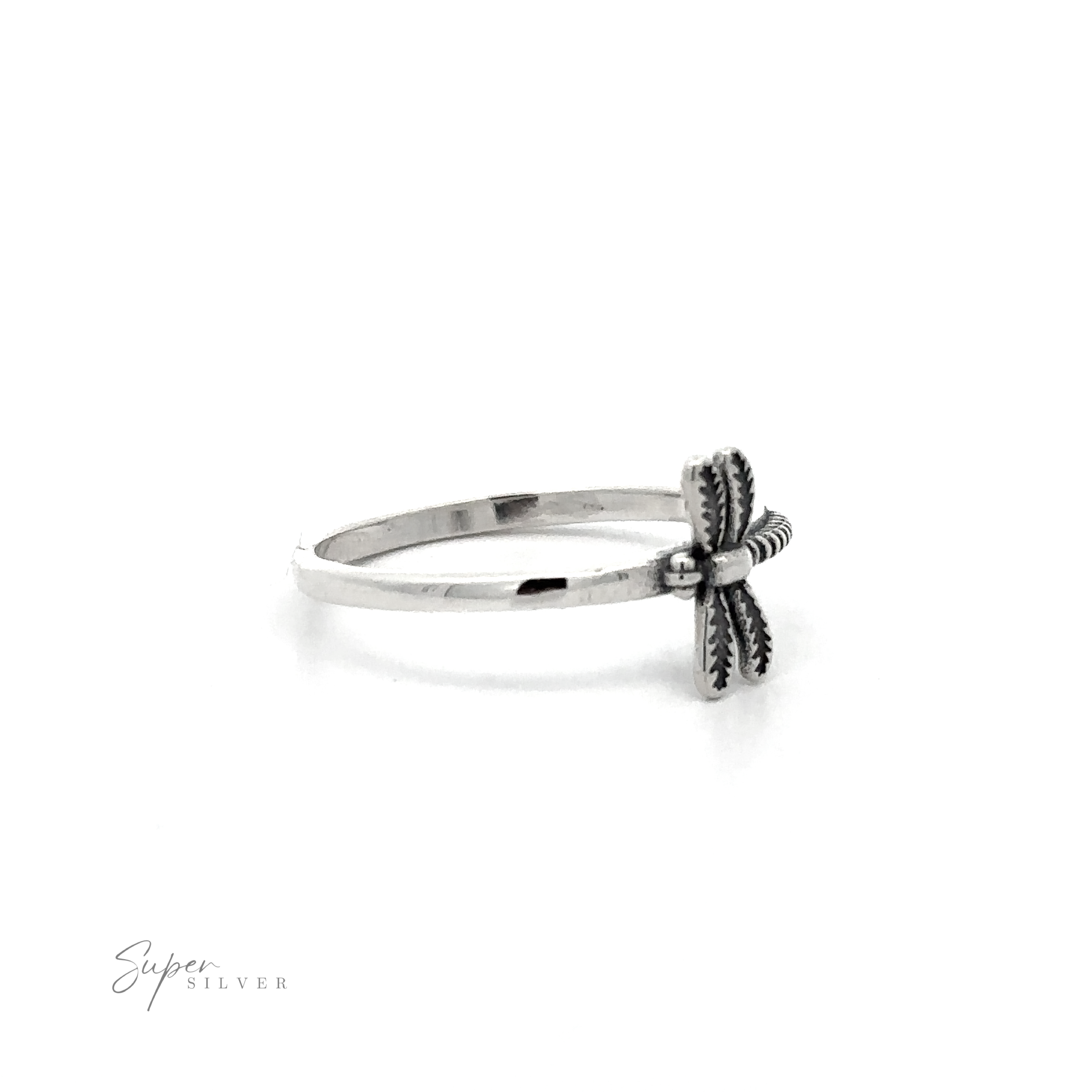 This Dainty Dragonfly Ring is perfect for nature lovers.