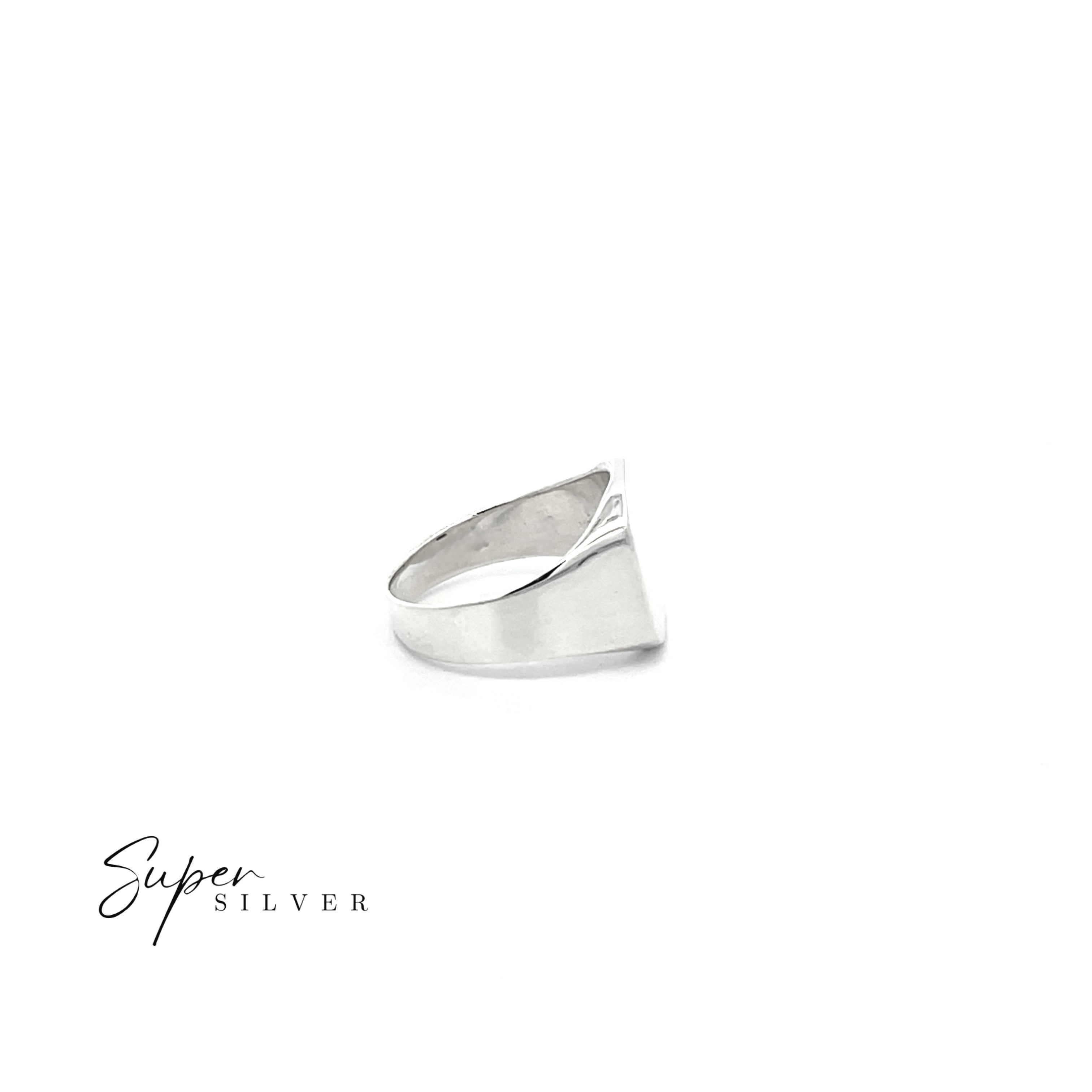 Angled Square Signet Ring