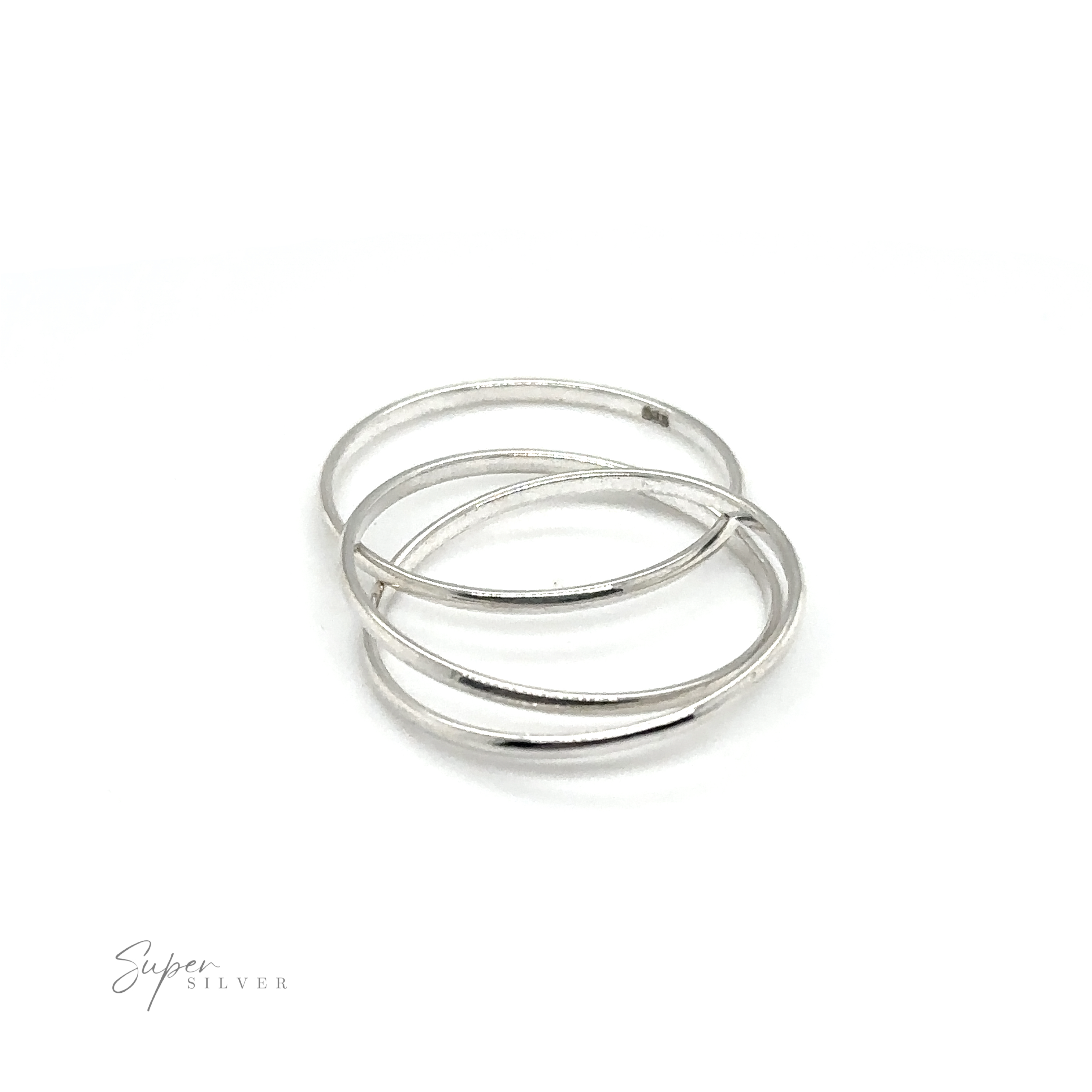 Three Three Ring Rolling Bands on a white background, representing devotion and symbolism.