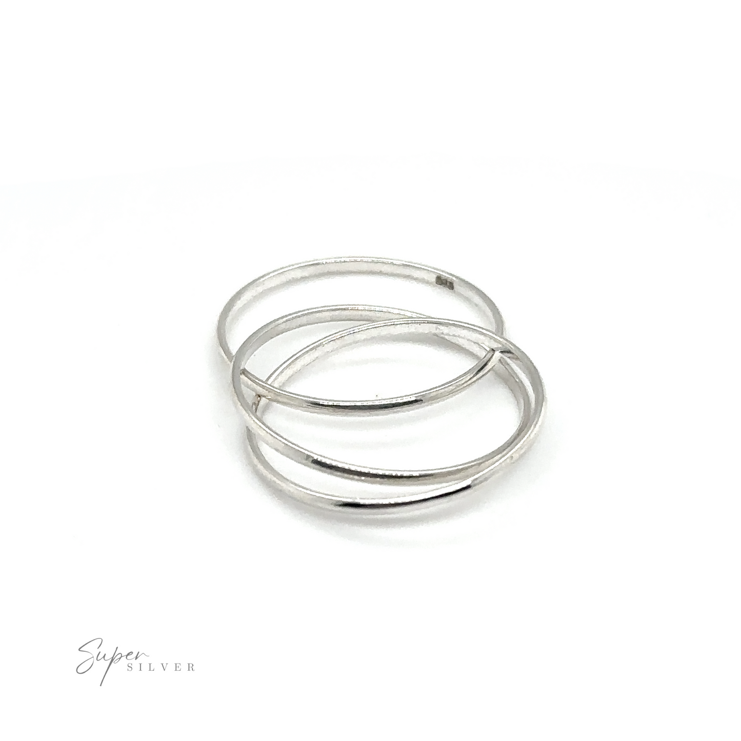 
                  
                    Three Three Ring Rolling Bands on a white background, representing devotion and symbolism.
                  
                