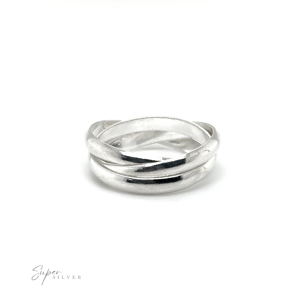 
                  
                    Three Ring Rolling Bands on a white background.
                  
                